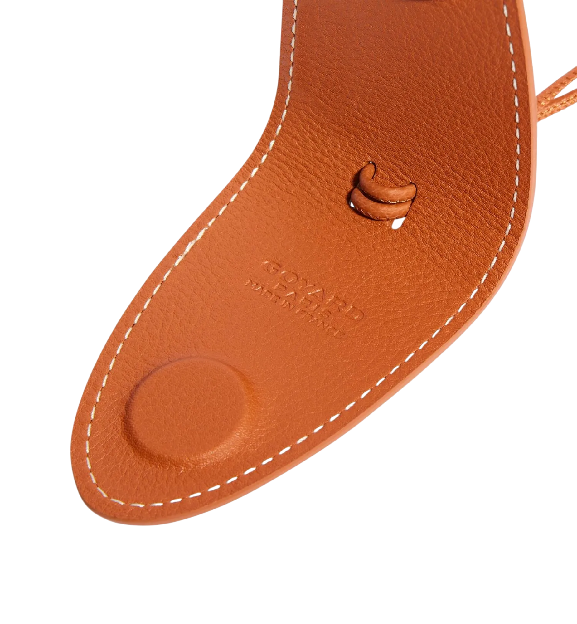Goyard Croc Universal Bag Clip Tan