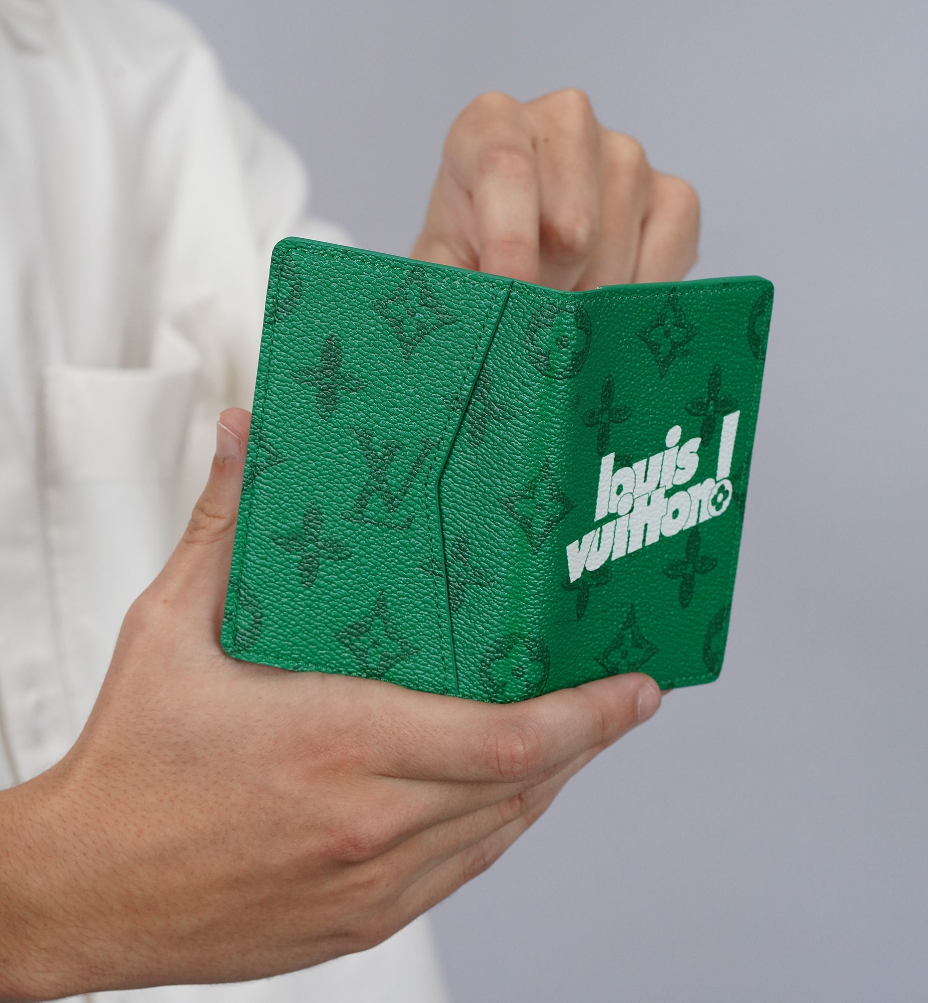 Louis Vuitton Vintage Monogram Everyday Pocket Organizer Green