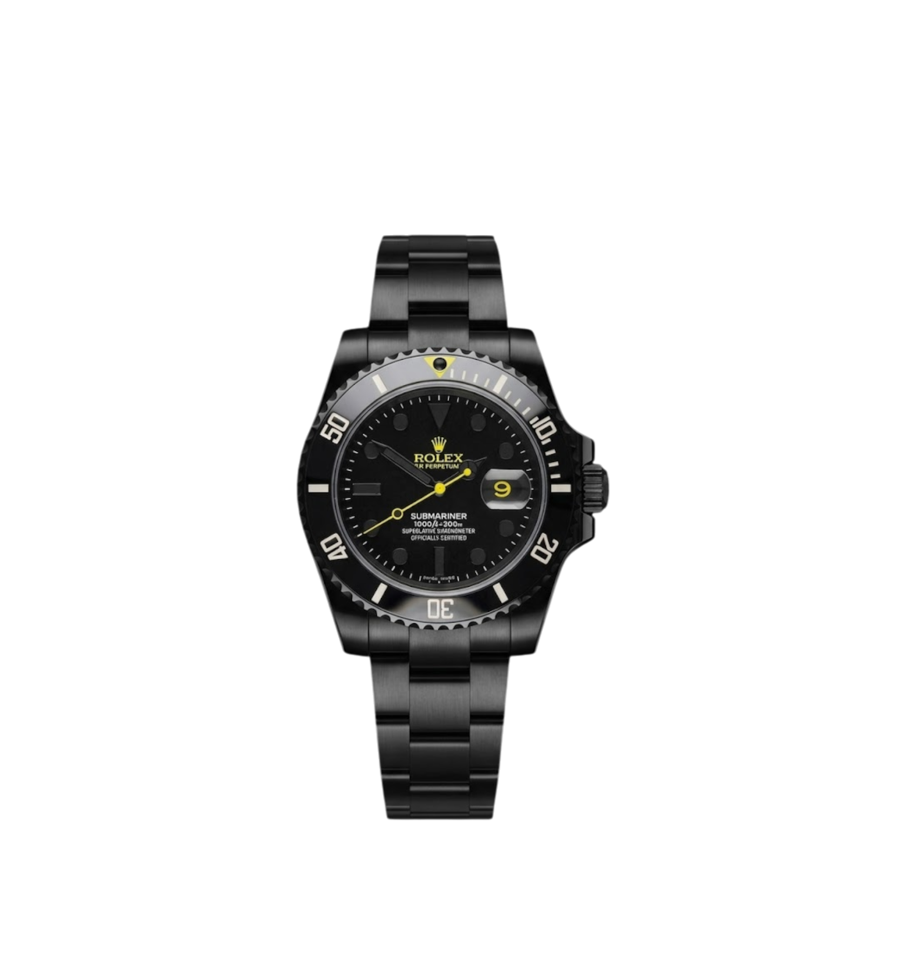 Rolex Submariner Date 40 Black DLC Coating