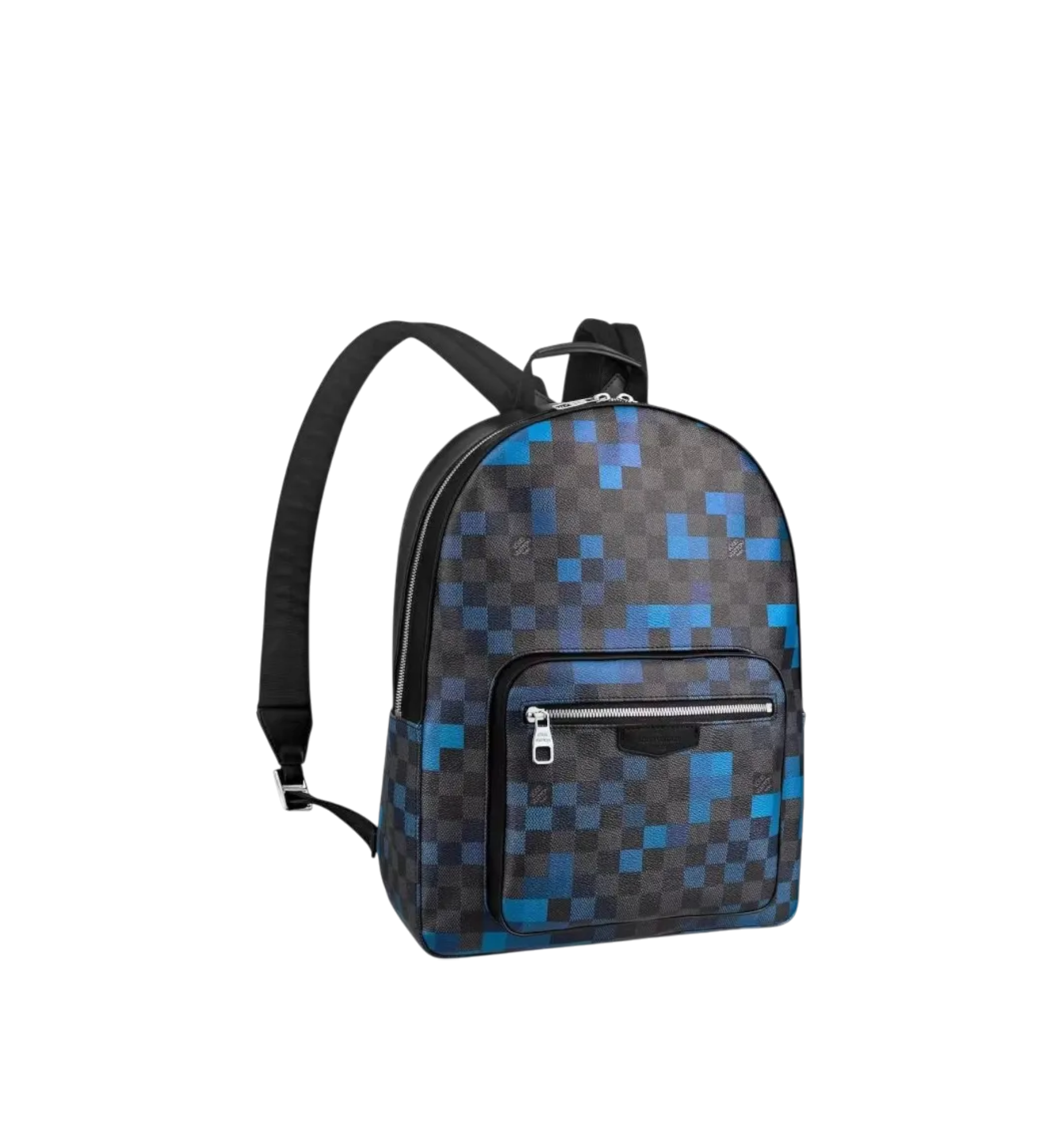 Louis Vuitton Josh Backpack Pixel Damier Graphite Blue