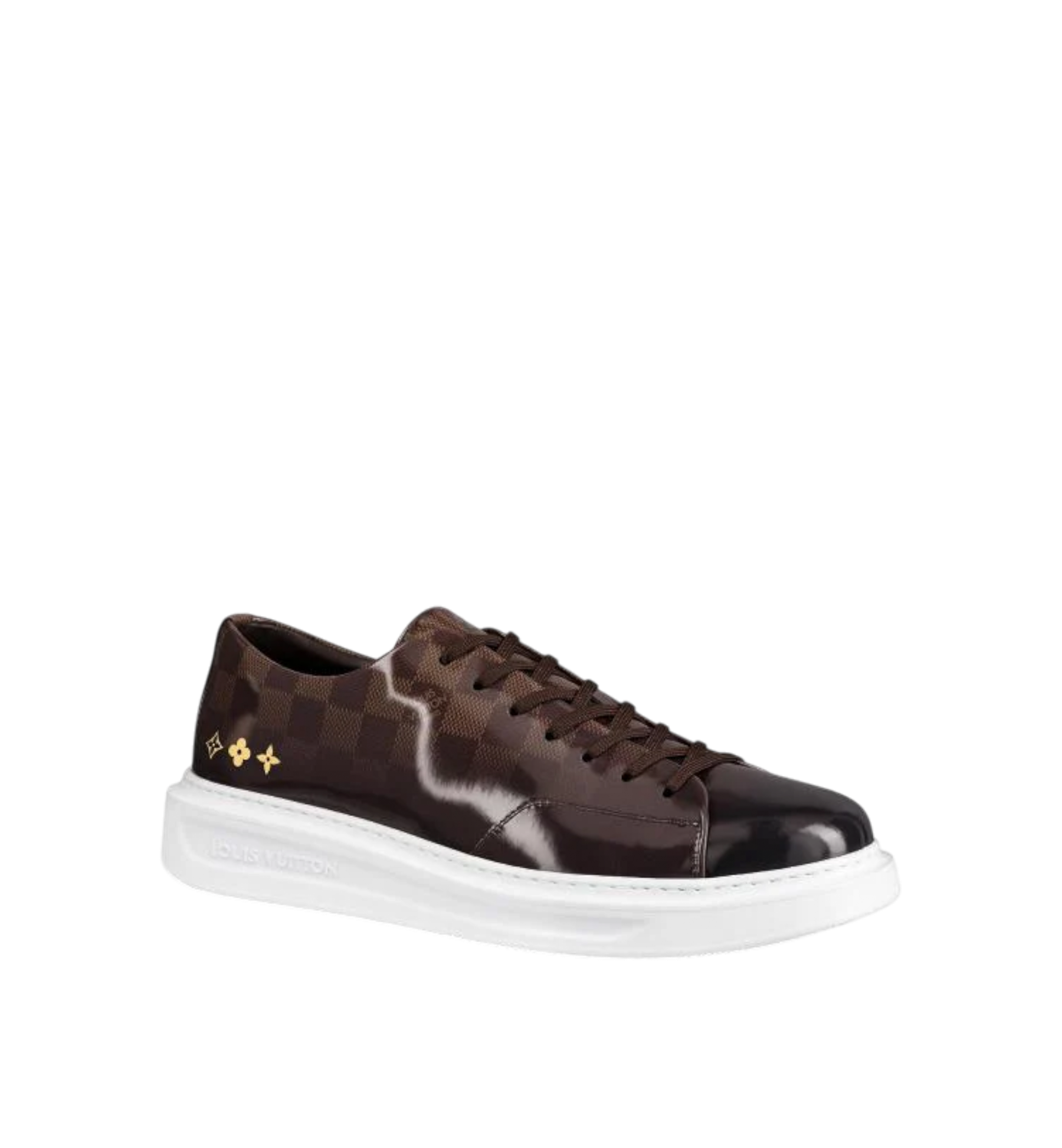 Louis Vuitton Beverly Hills Men Shoes Black and Damier Men