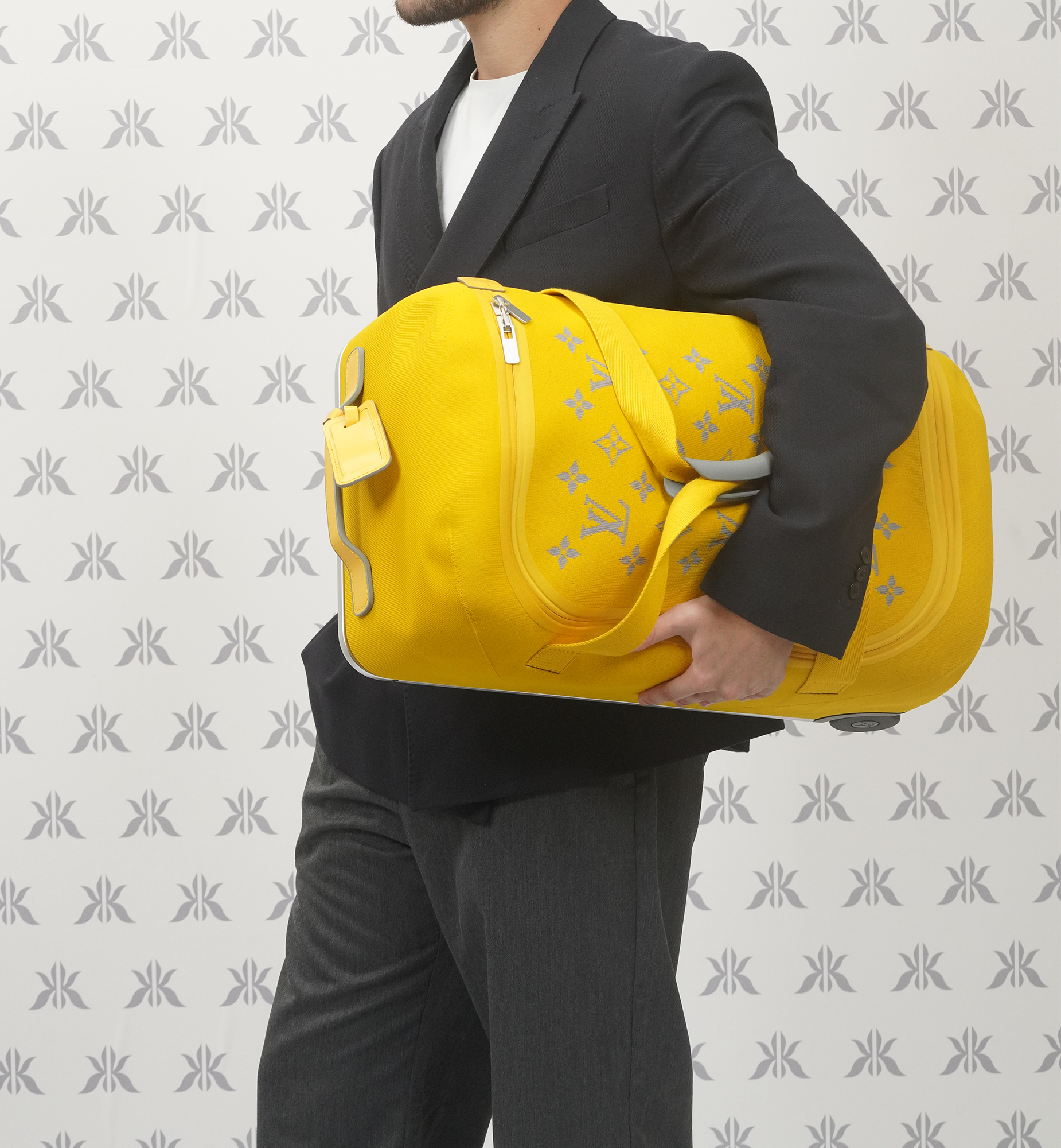 Louis Vuitton Horizon Soft Duffle 55 Yellow