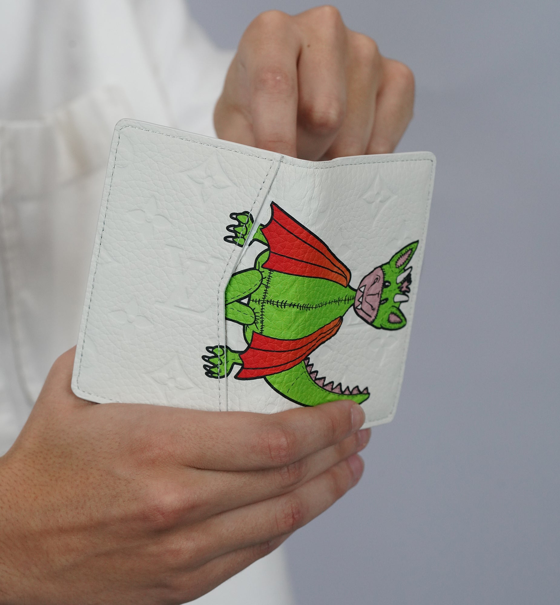 Louis Vuitton Dragon Pocket Organizer White