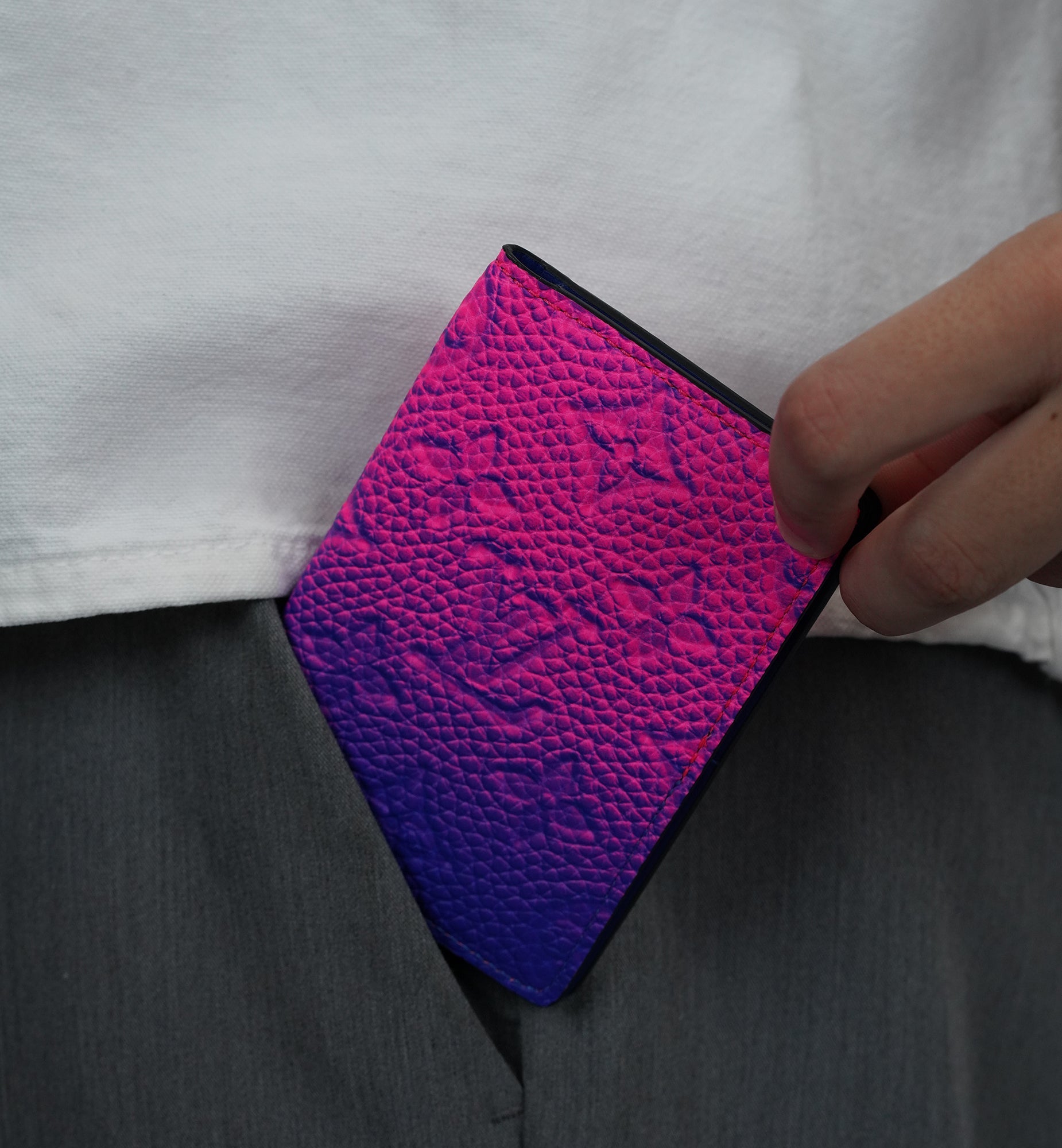 Louis Vuitton Pocket Organizer Illusion Pink Purple