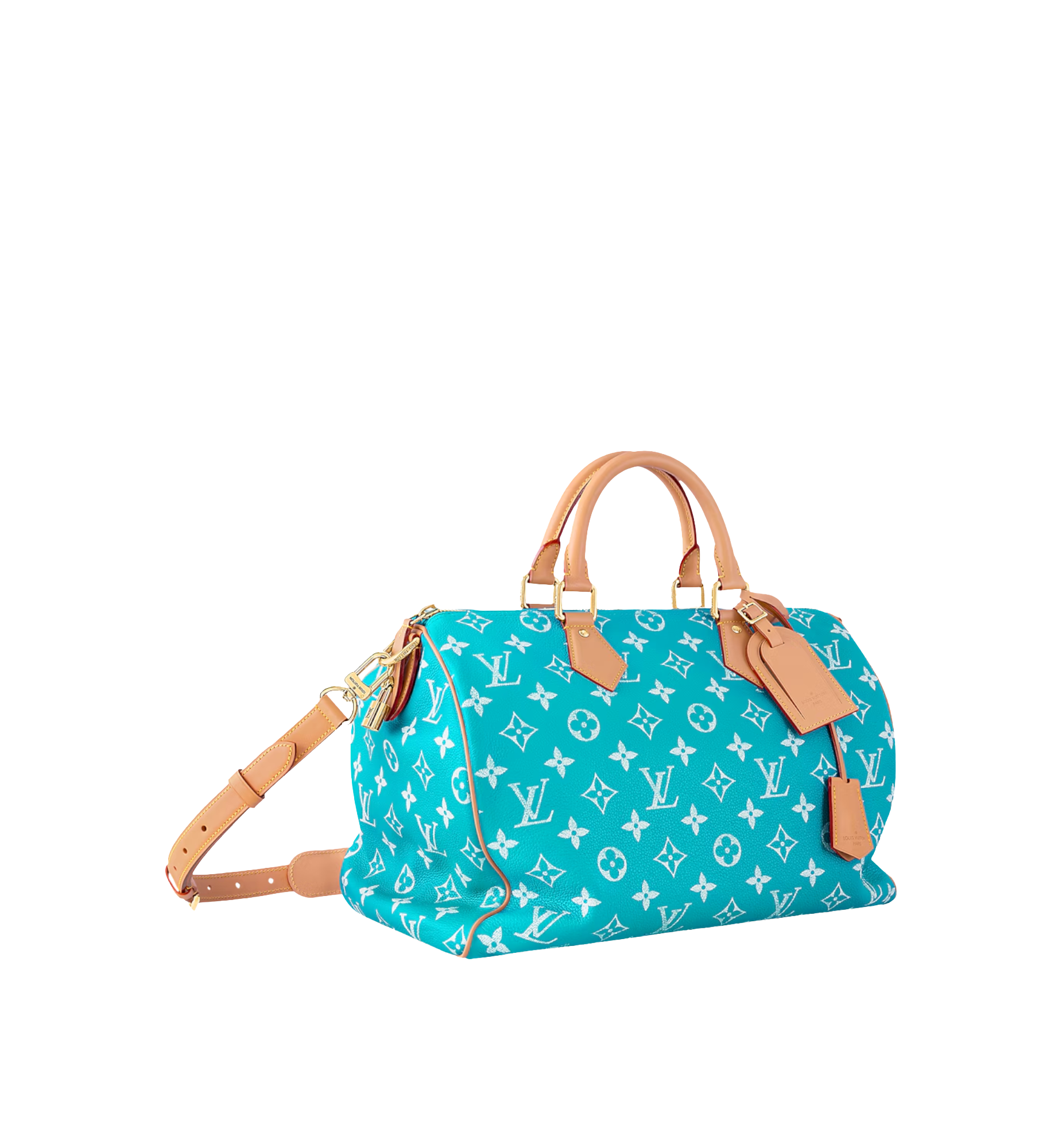 Louis Vuitton Speedy P9 Bandoulière 40 Turquoise