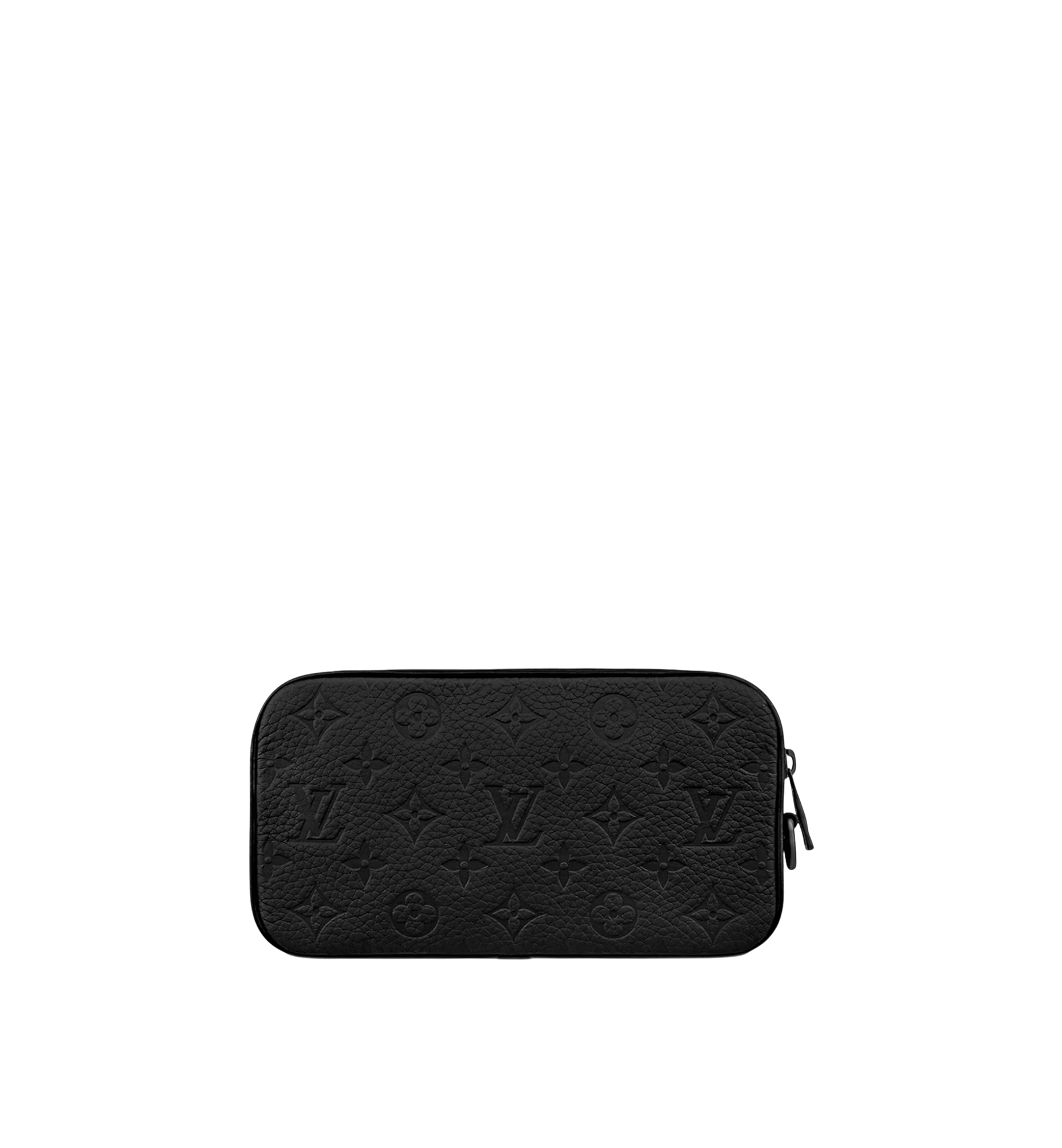 Louis Vuitton Pochette Volga Taurillong MNG Black