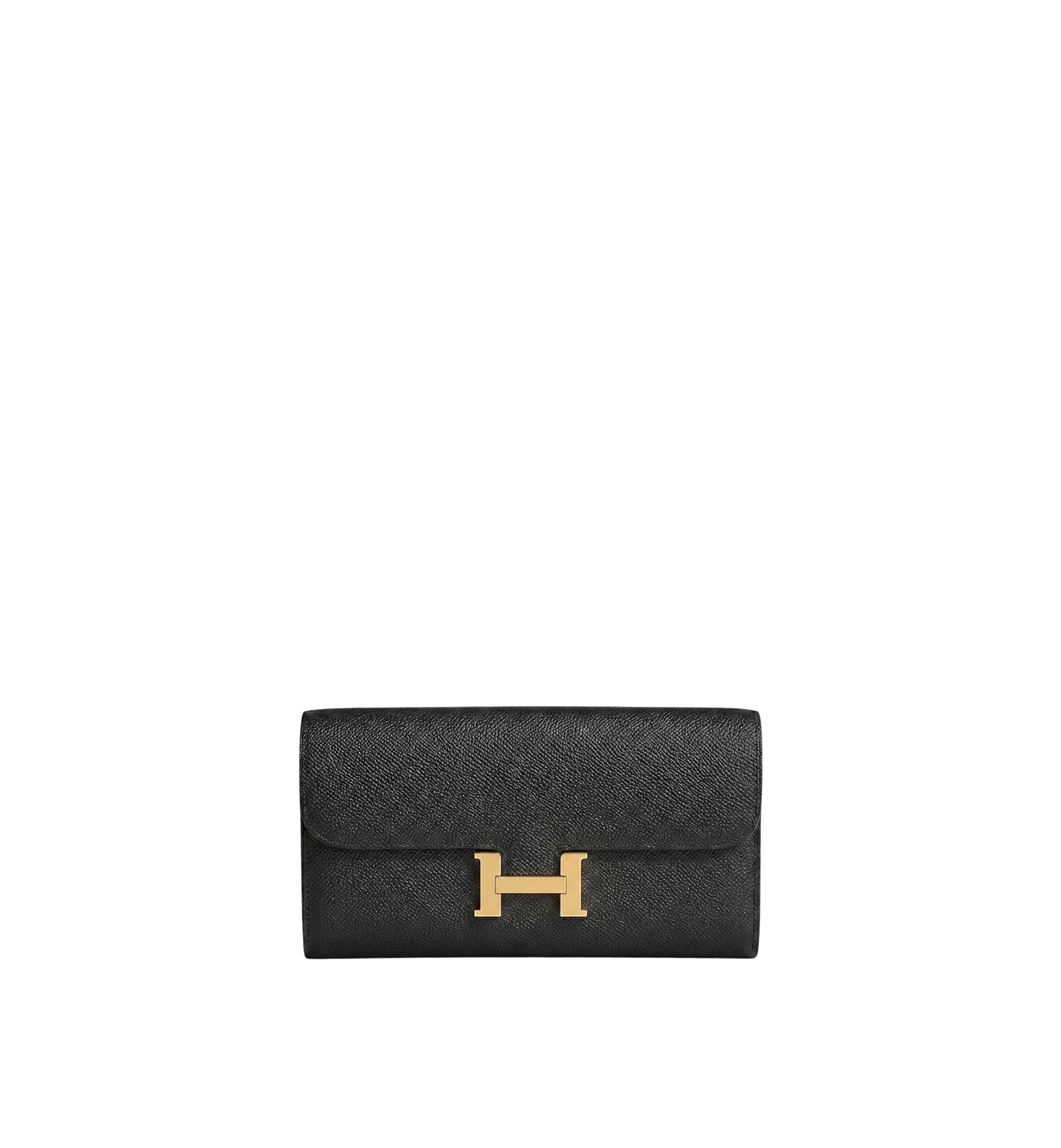 Hermès Constance Wallet To Go Black Epsom GHW