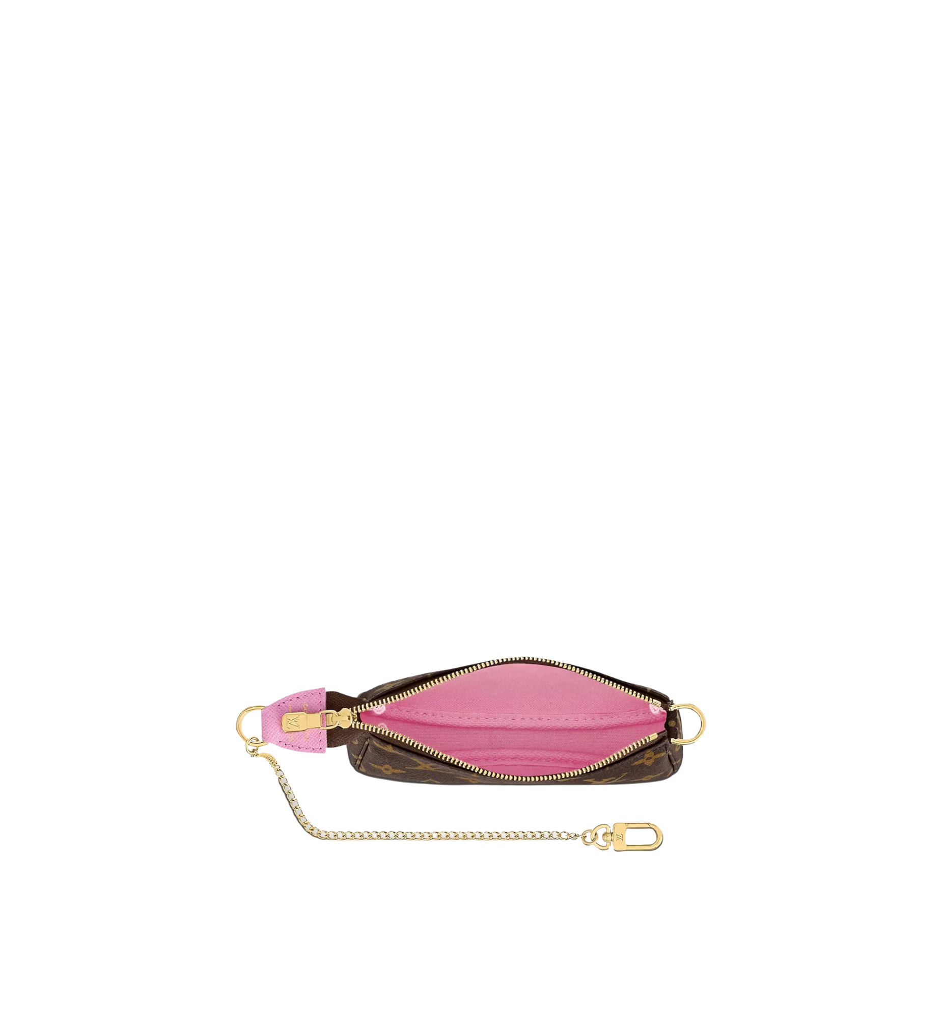 Louis Vuitton Mini Pochette Accessoires Vivienne Holiday Monogram Canvas/Pink