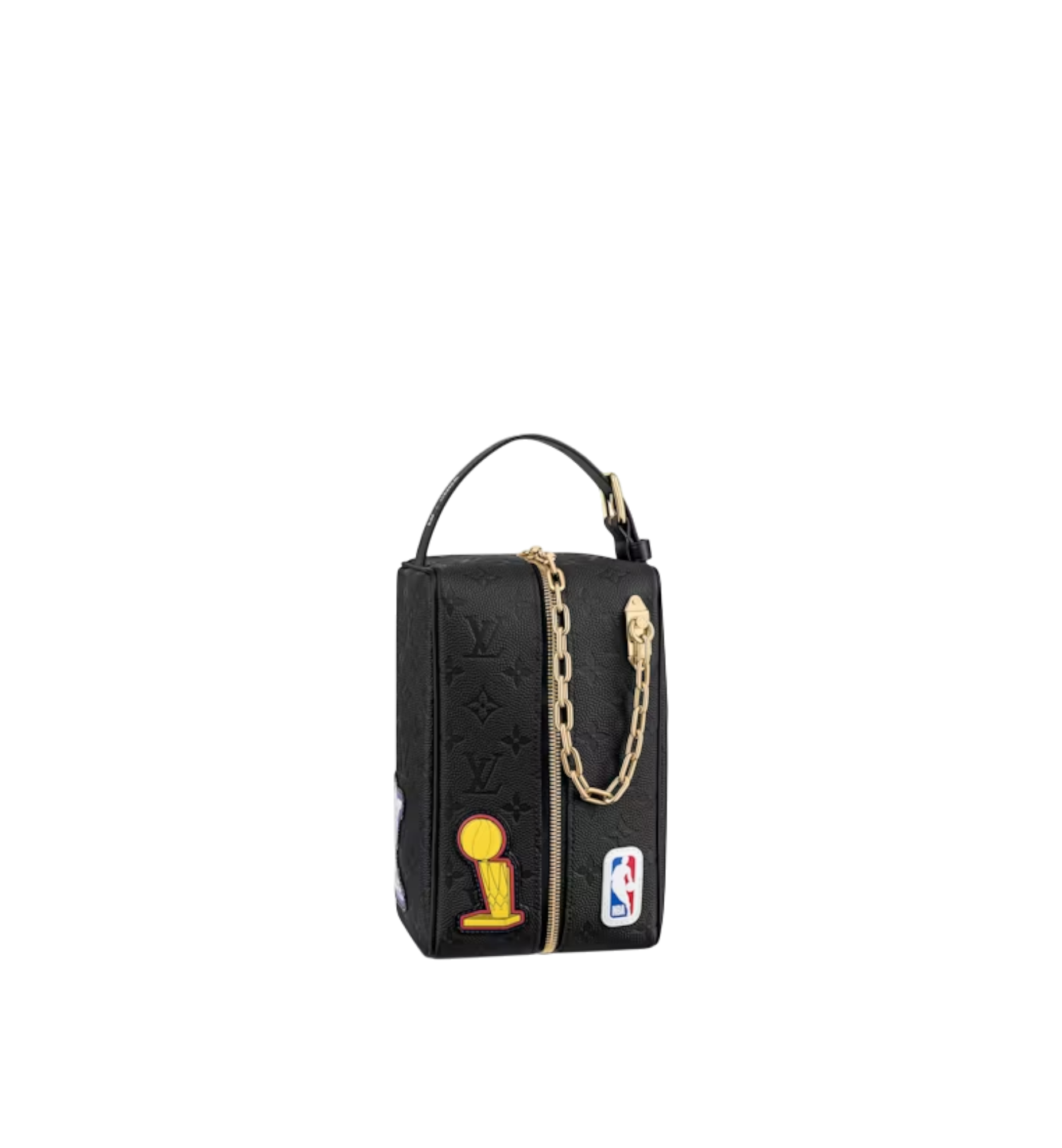 LOUIS VUITTON x NBA HERO JACKET LEATHER CLOAKROOM DOPP BLACK