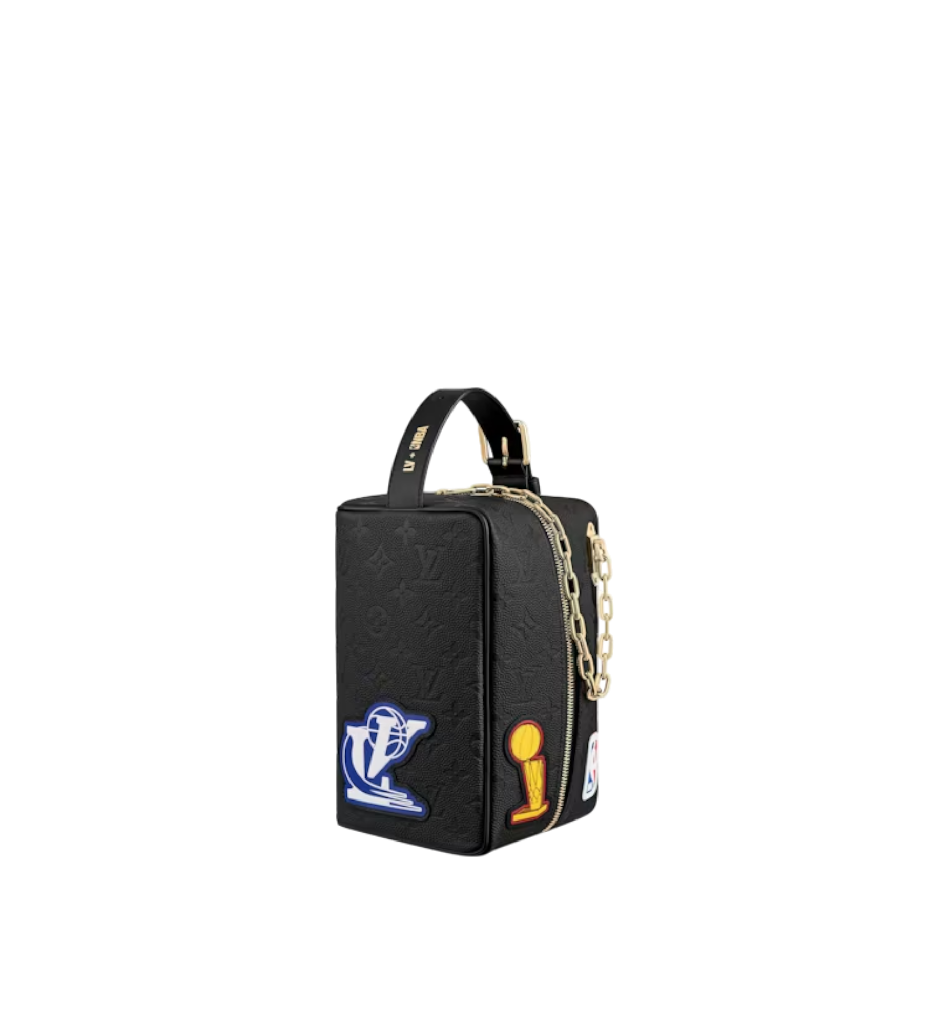 LOUIS VUITTON x NBA HERO JACKET LEATHER CLOAKROOM DOPP BLACK
