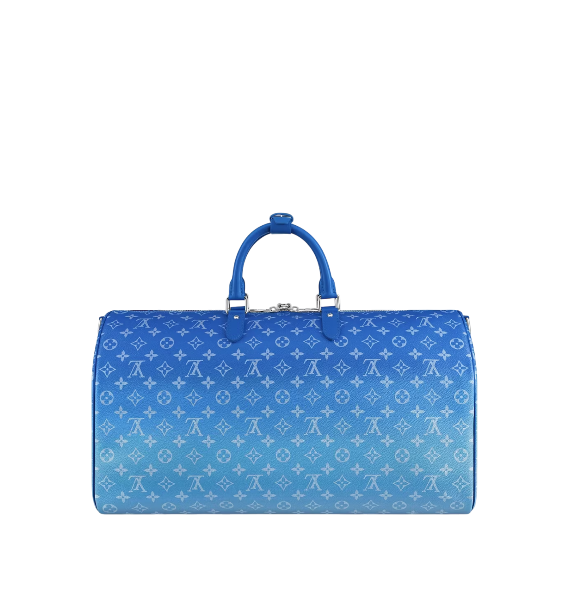 Louis Vuitton Keepall 50 Monogram Clouds Light Blue
