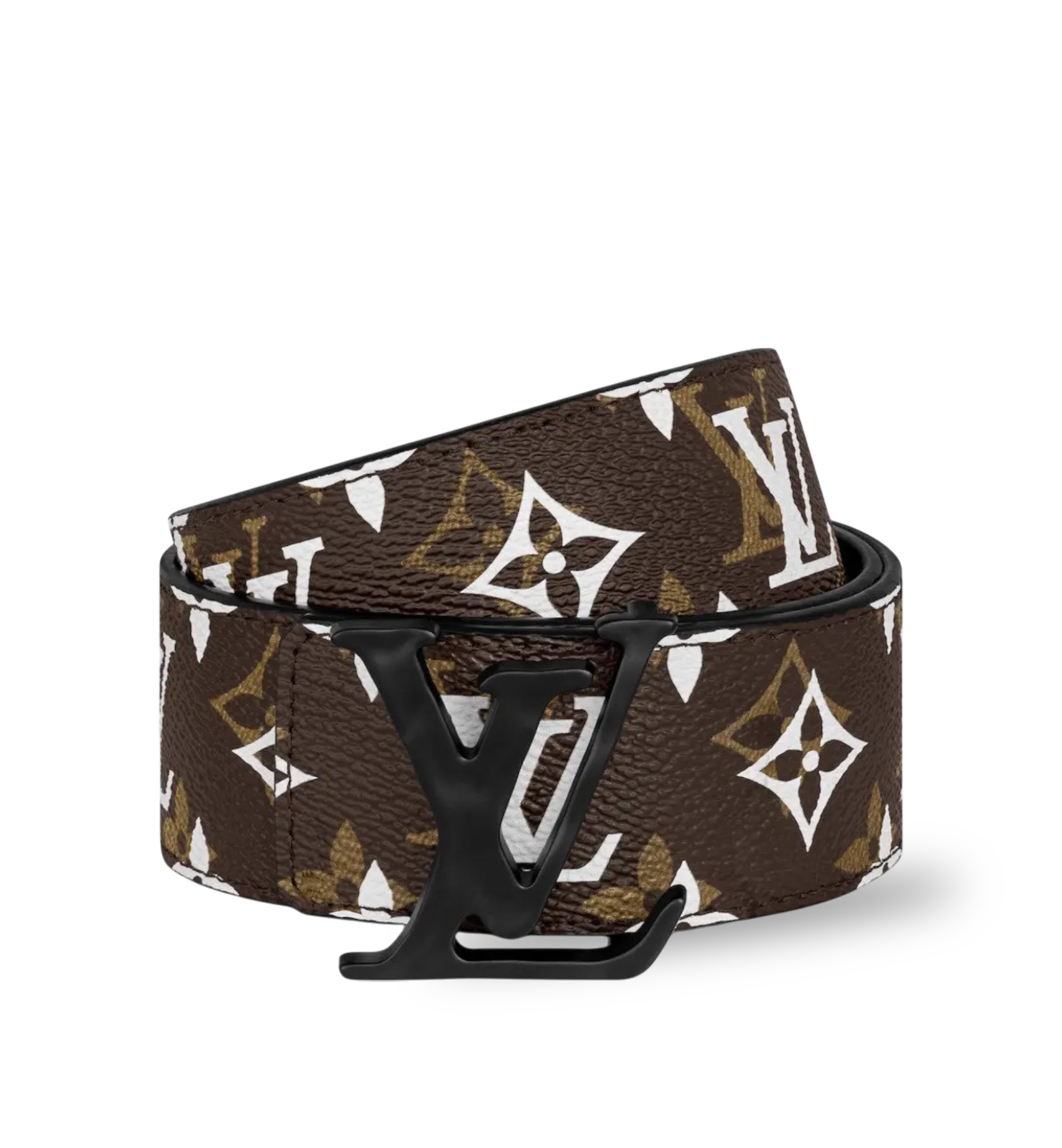 Louis Vuitton Belt Revers. Monogram Black Illusion