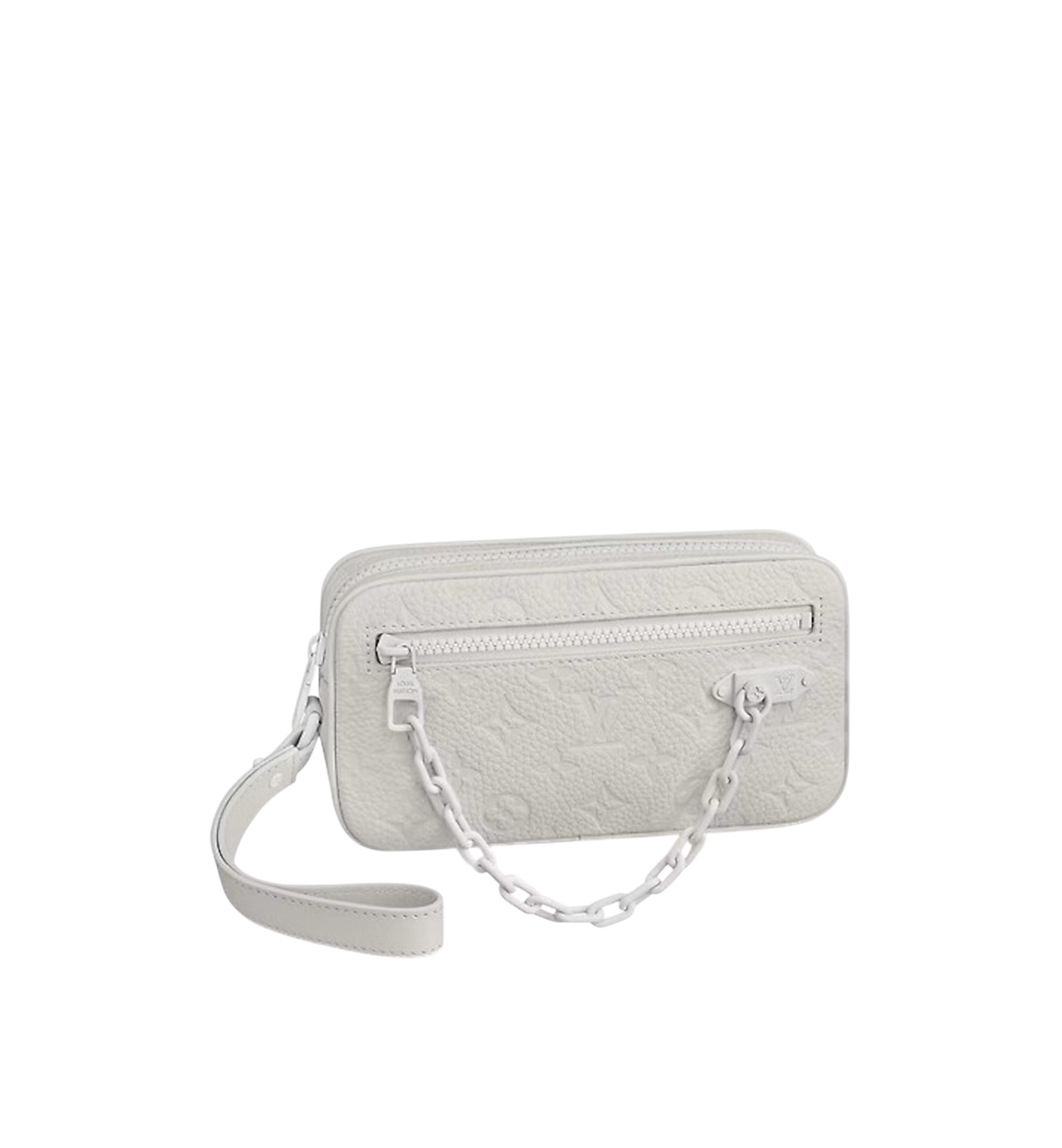 Louis Vuitton Virgil Abloh Men Volga Small Pochette White