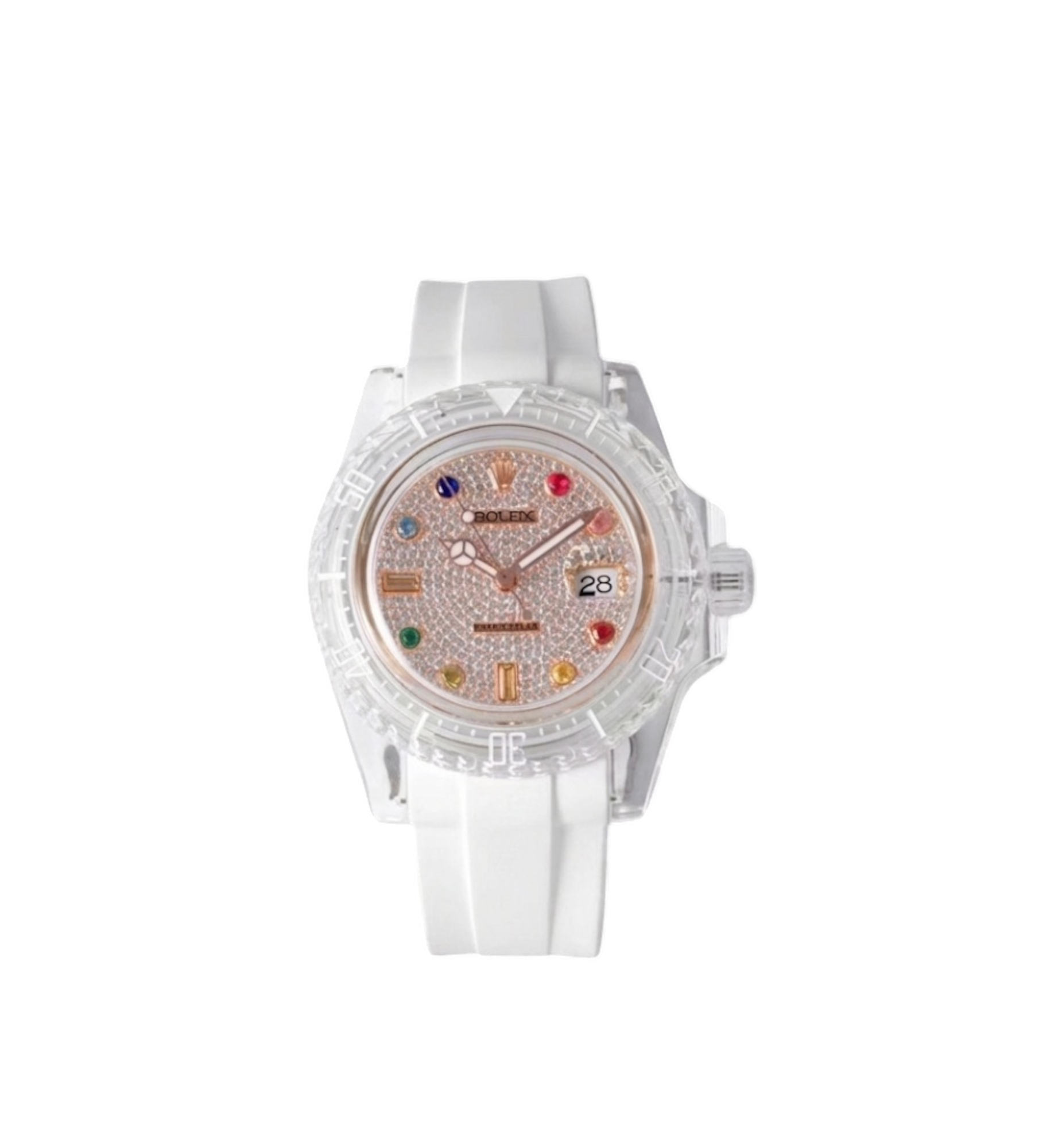 Rolex Submariner Sapphire Glass Case Set