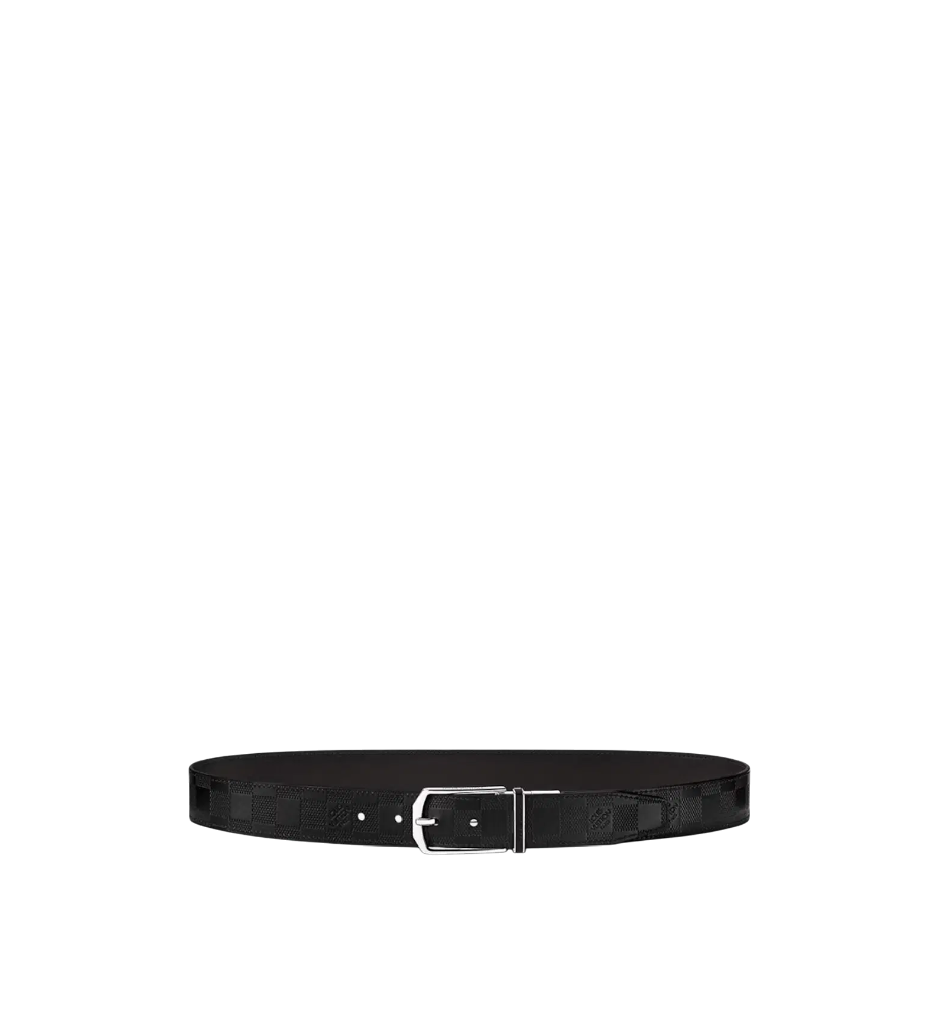 Louis Vuitton Reversible Belt Damier Infinite - Used Black