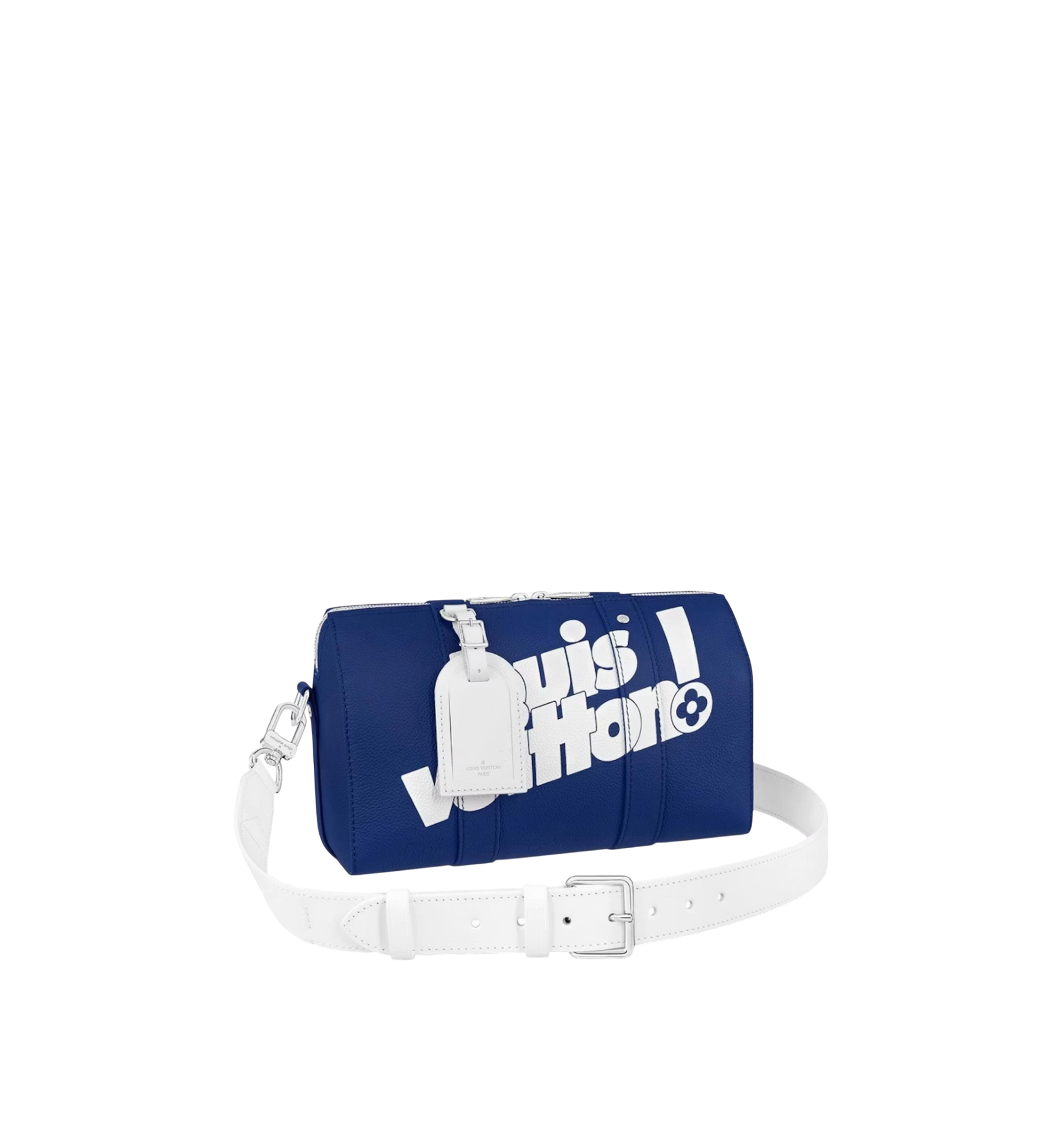 Louis Vuitton Virgil Abloh City Keepall Blue