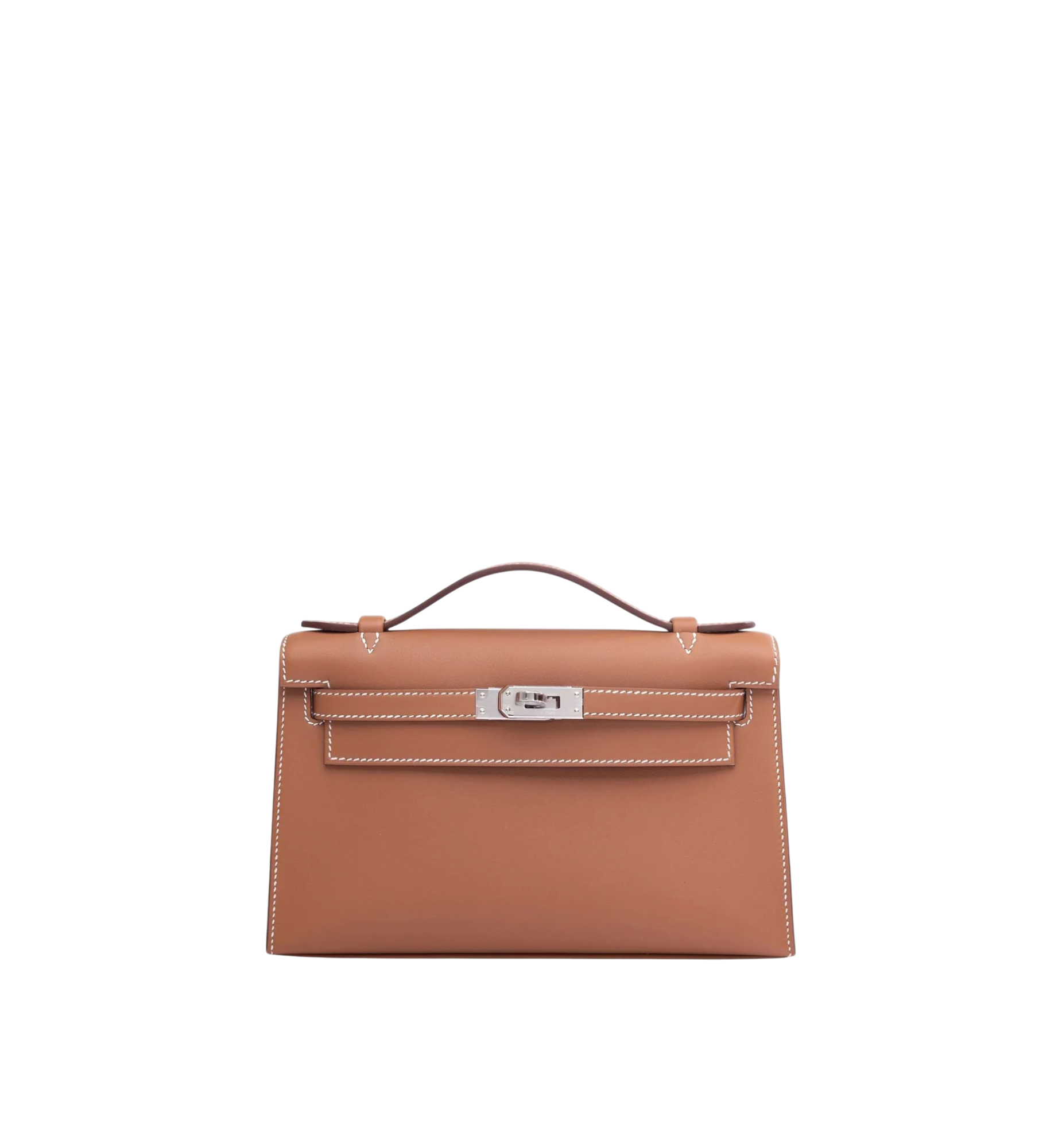 Hermès Kelly Pochette Gold (37) Swift PHW