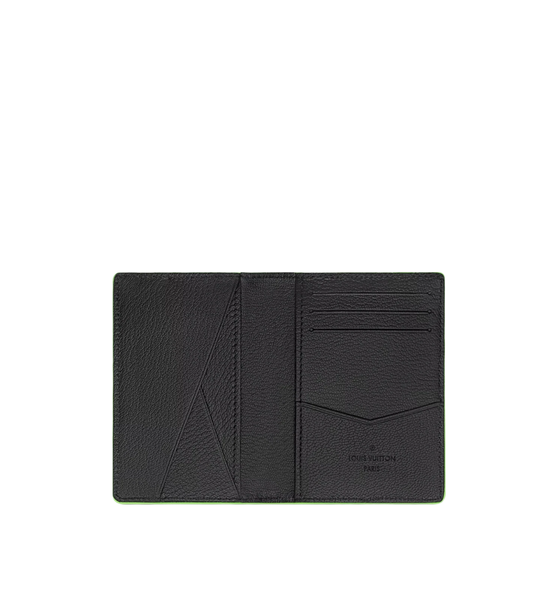 Louis Vuitton Crocodilean Matte Pocket Organizer Gradient Fluo Green