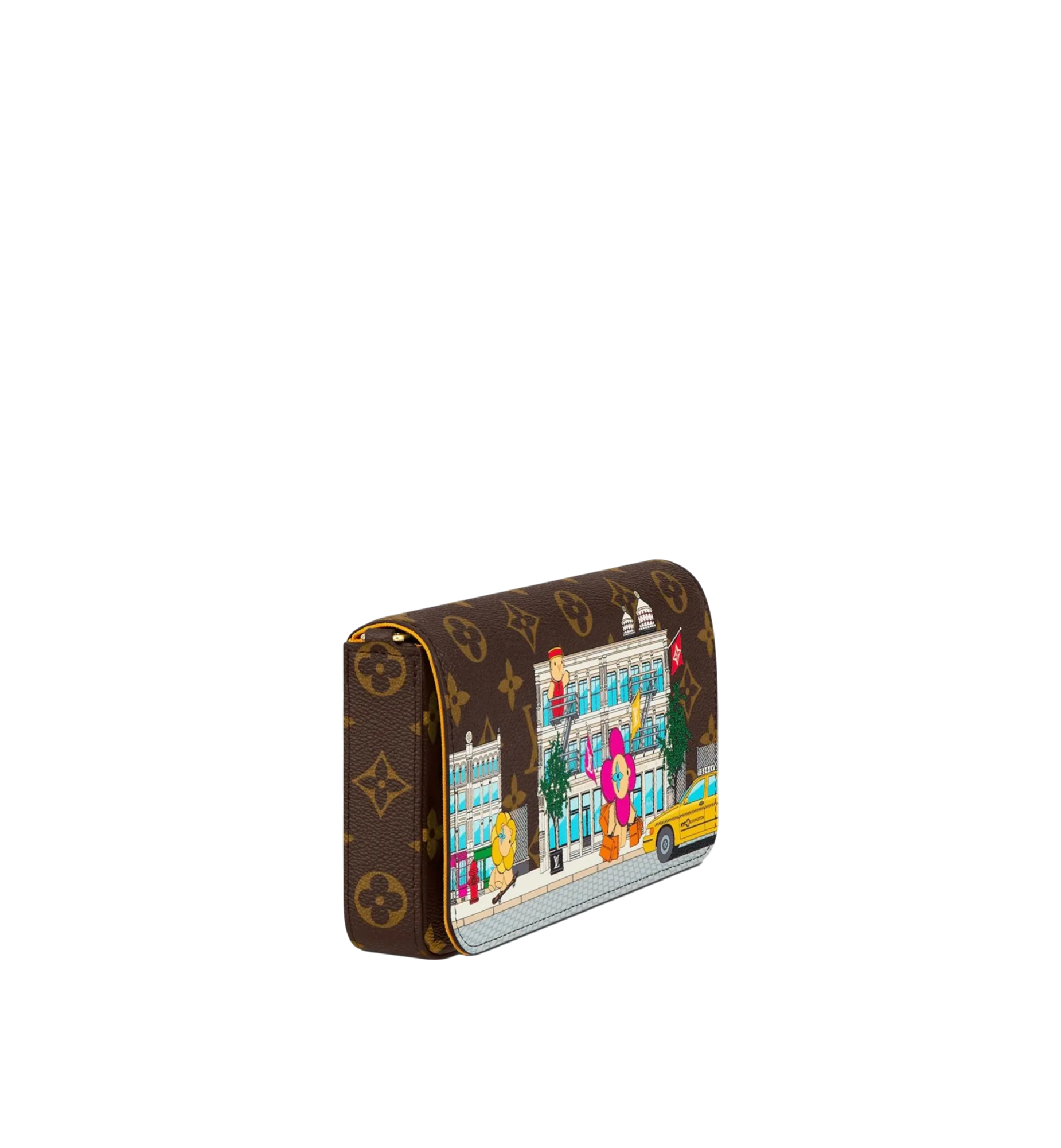 Louis Vuitton Monogram Canvas Limited Edition Vivienne Felicie Pochette Bag