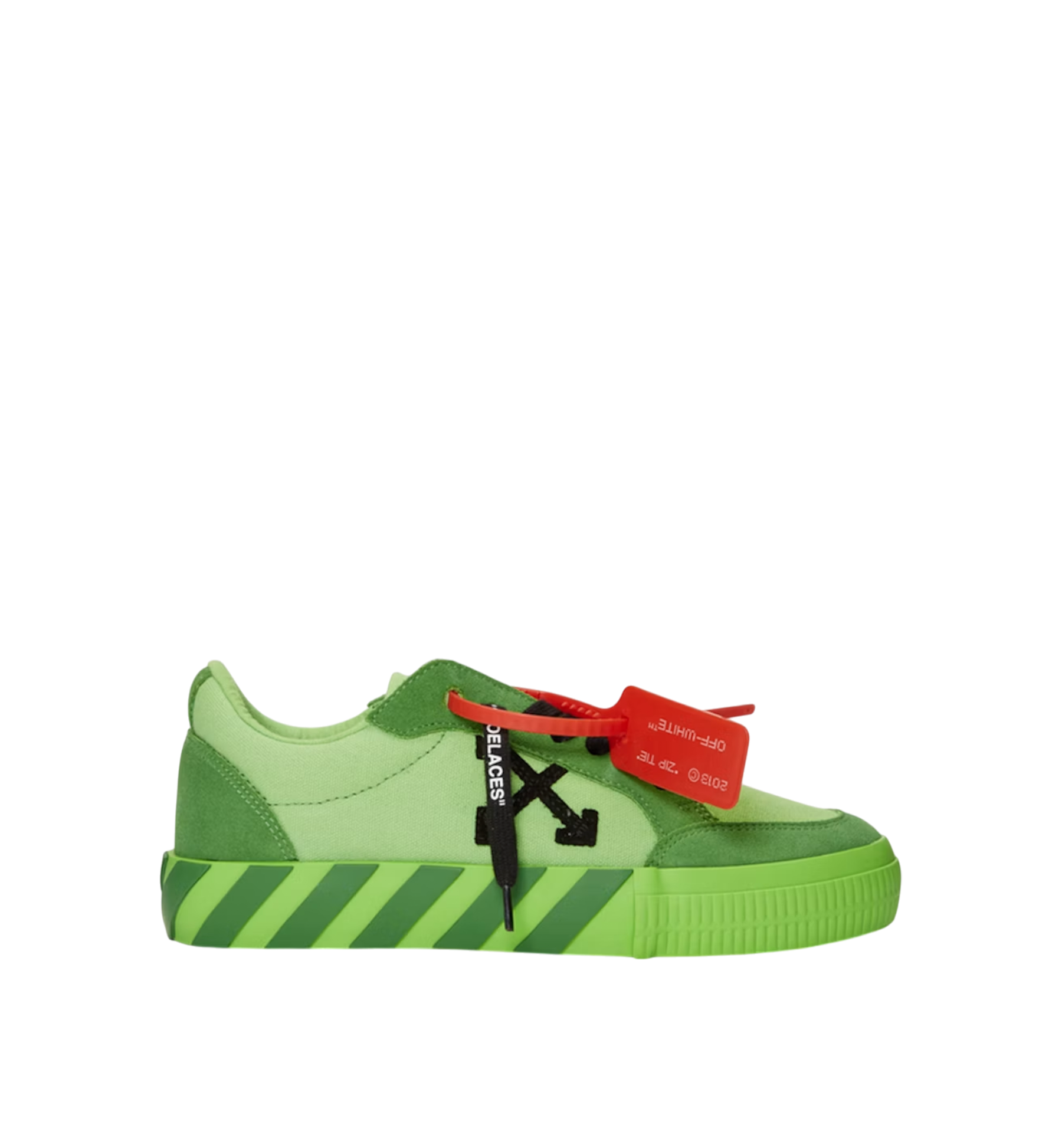 OFF-WHITE Vulc Low Green Canvas FW19