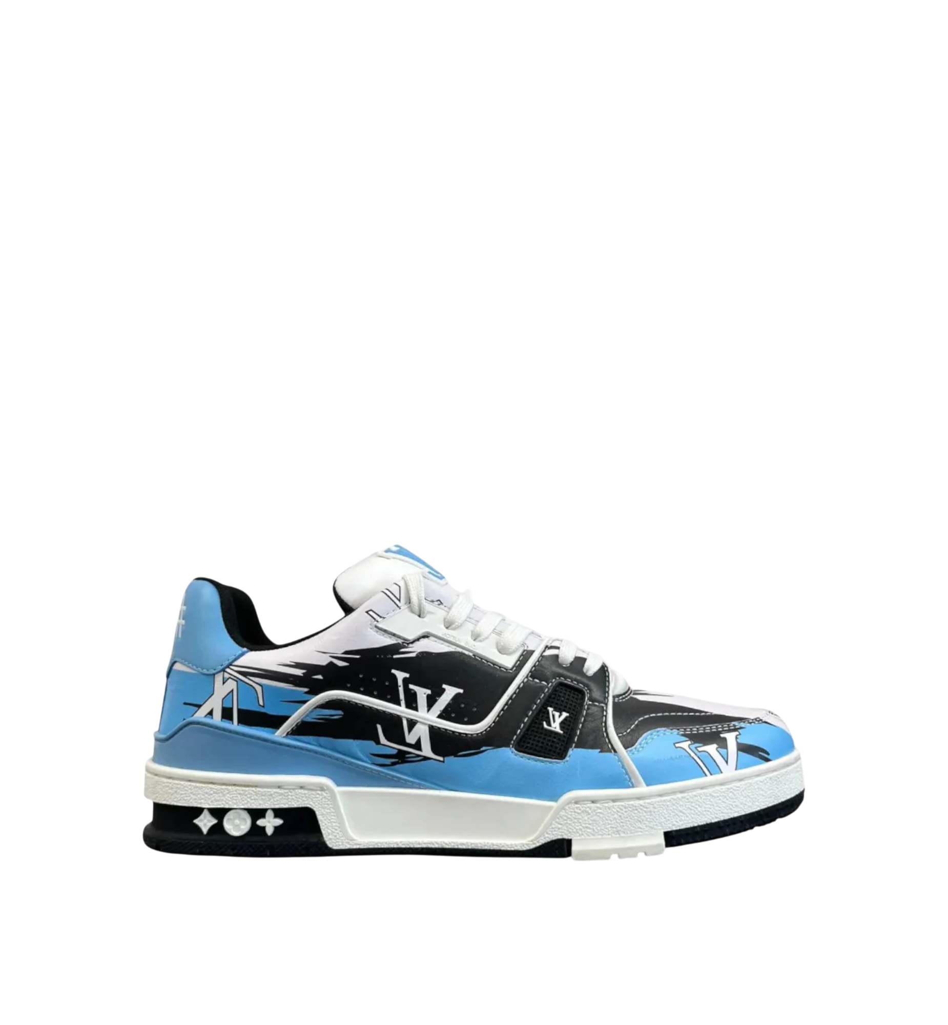 LOUIS VUITTON SNEAKER WHITE BLUE BLACK MEN