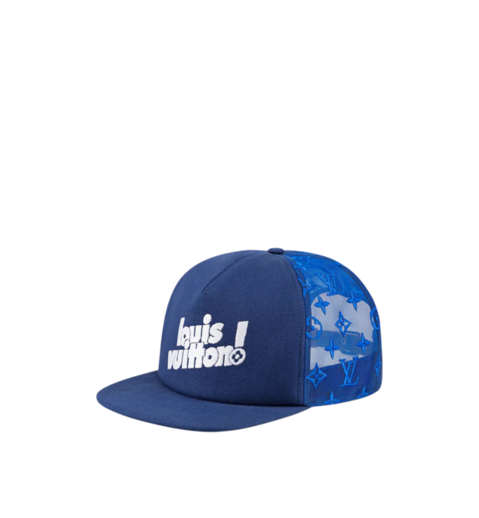 Louis Vuitton Casquette Embroidered Mesh Navy