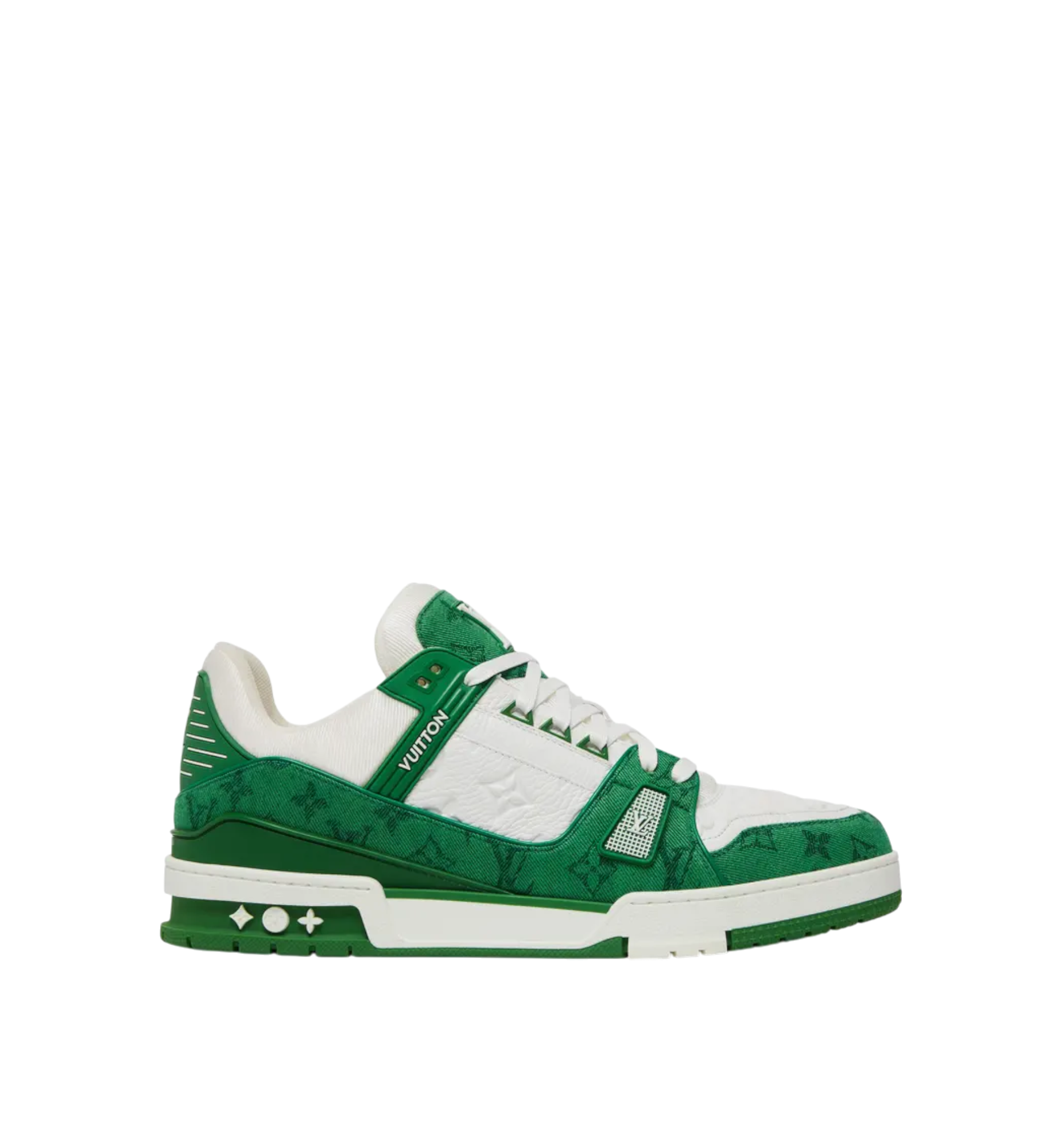 Louis Vuitton Trainer Green | White