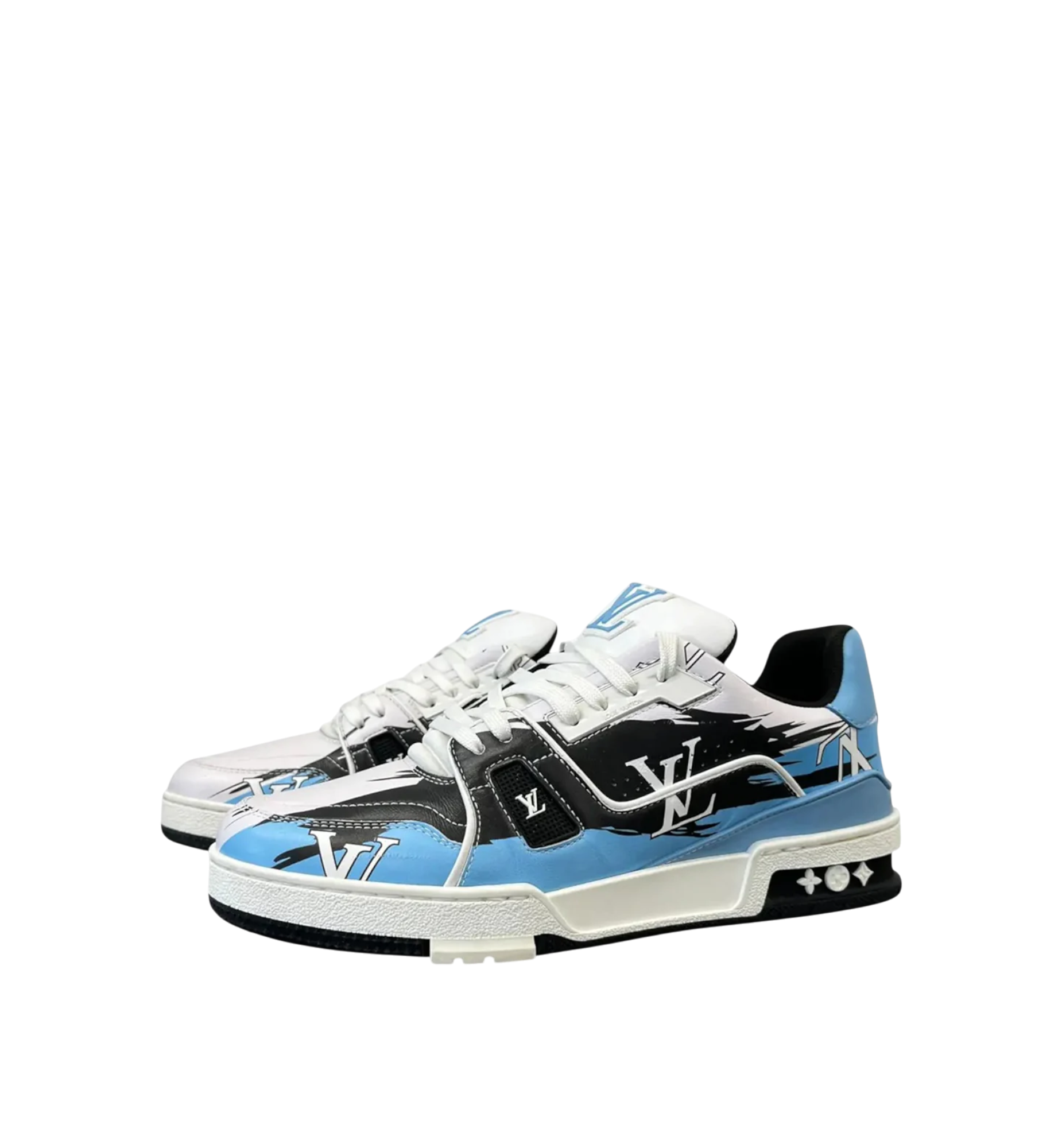 LOUIS VUITTON SNEAKER WHITE BLUE BLACK MEN