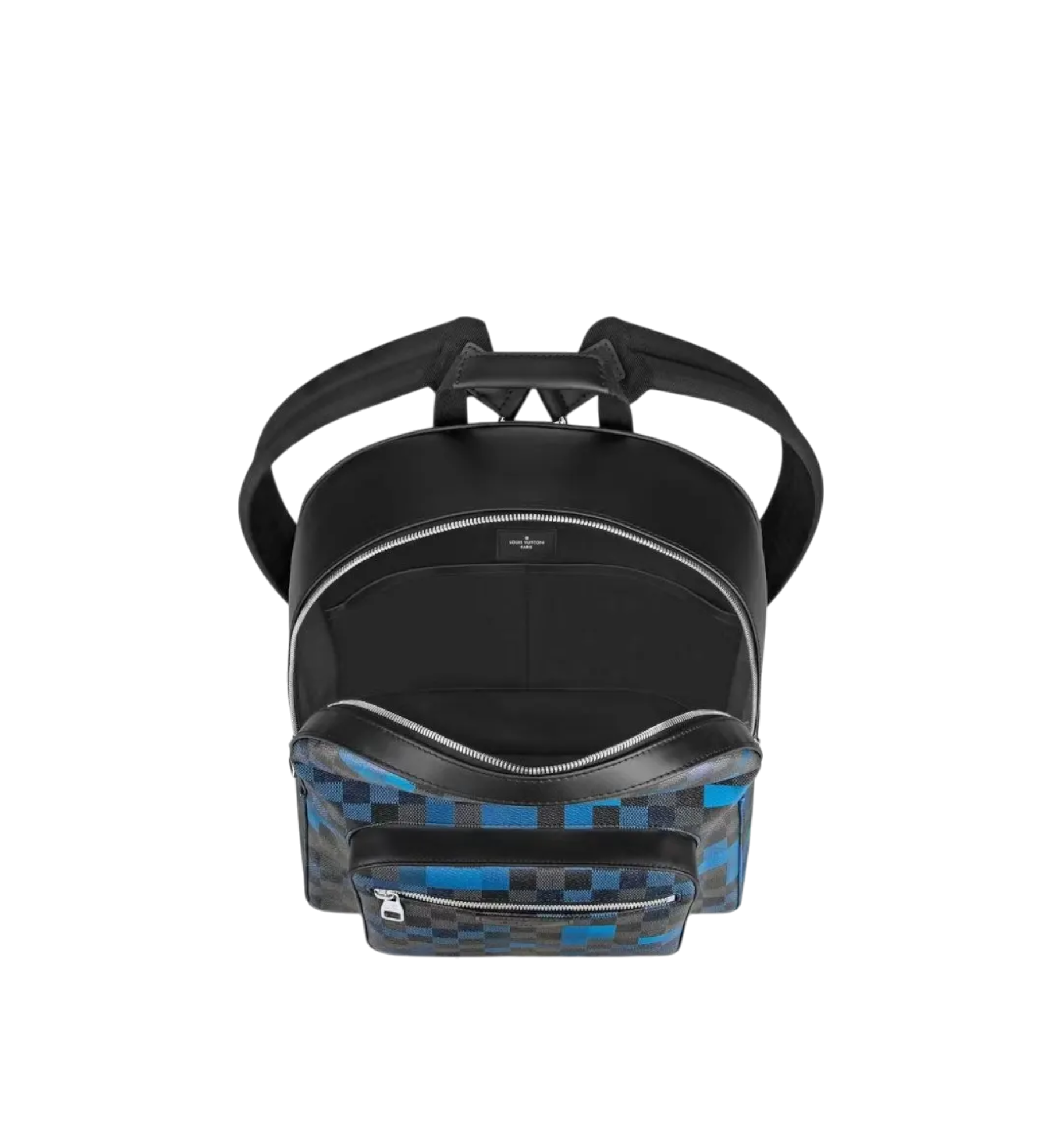Louis Vuitton Josh Backpack Pixel Damier Graphite Blue