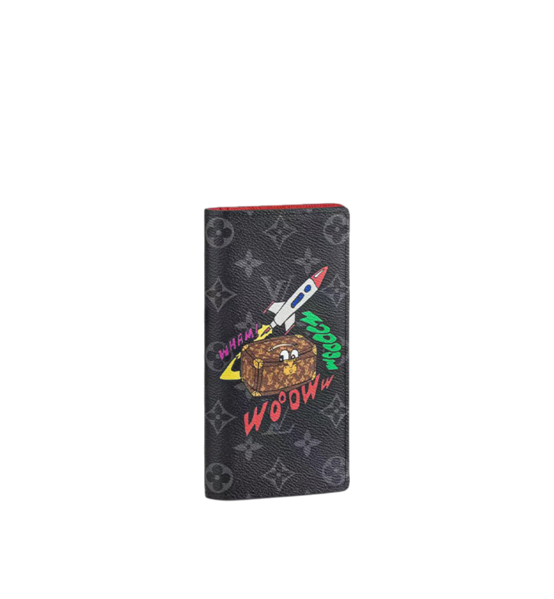 Louis Vuitton Brazza Wallet Cosmic Trunk Monogram Eclipse