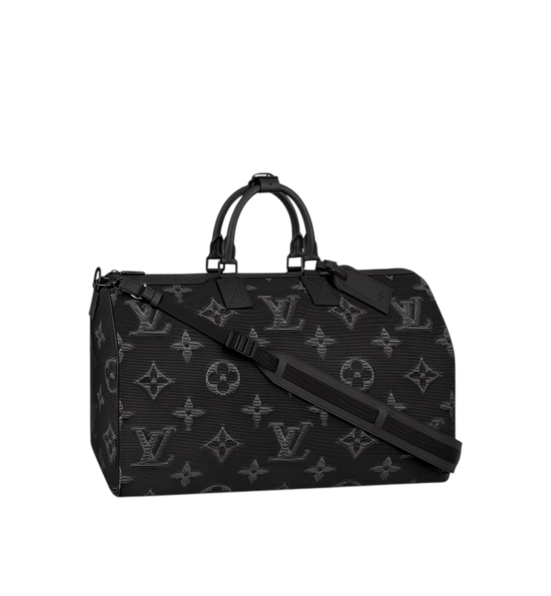 Louis Vuitton Monogram 3D Nylon 2054 Reversible Keepall Black Green
