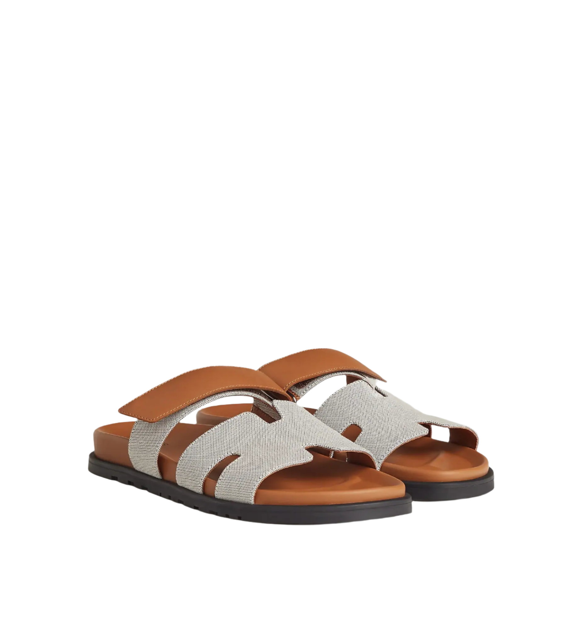 Hermès Chypre Sandal in Prunoir | Naturel