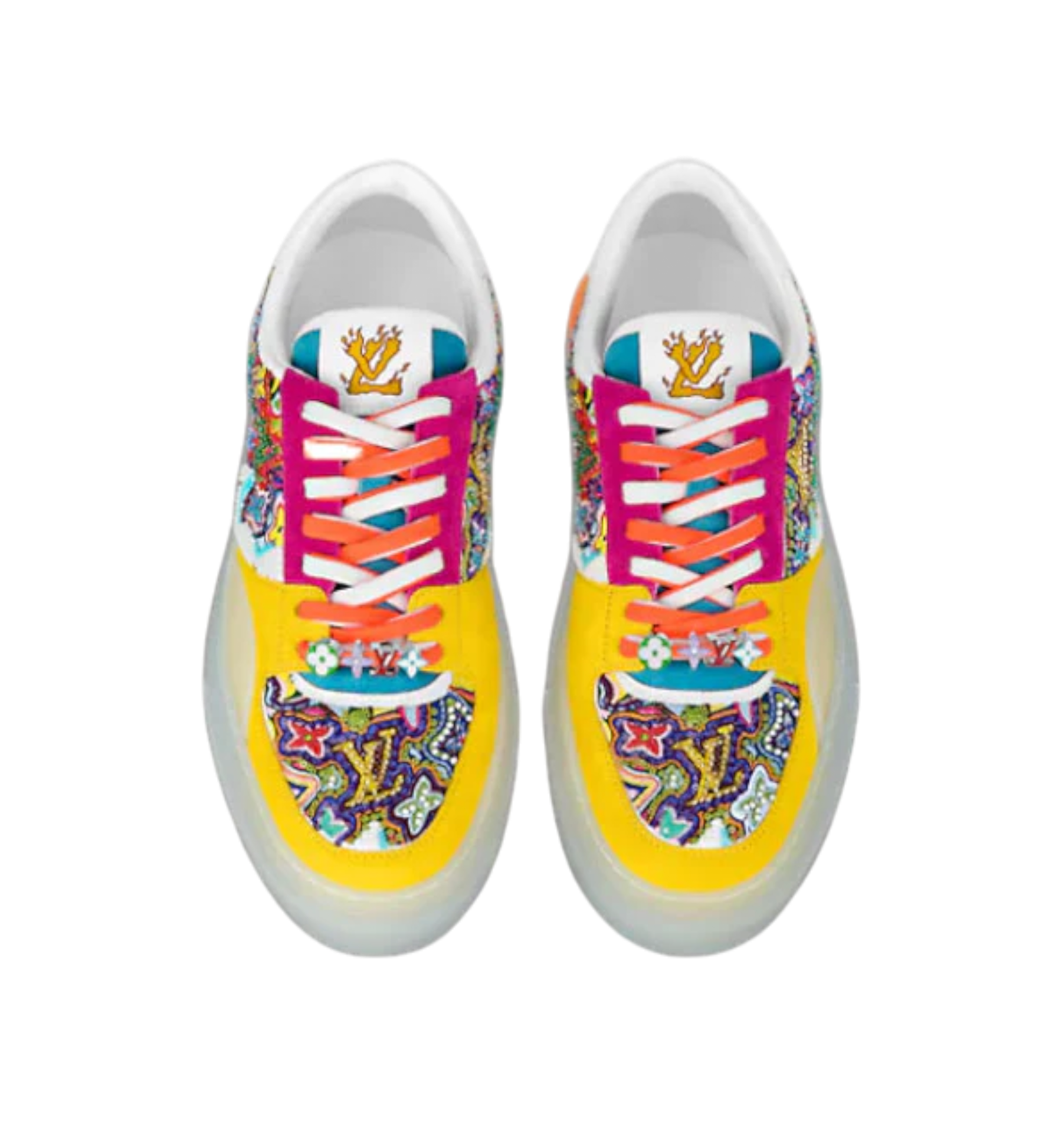 Louis Vuitton Ollie Fabric Multicolor Sneaker Men