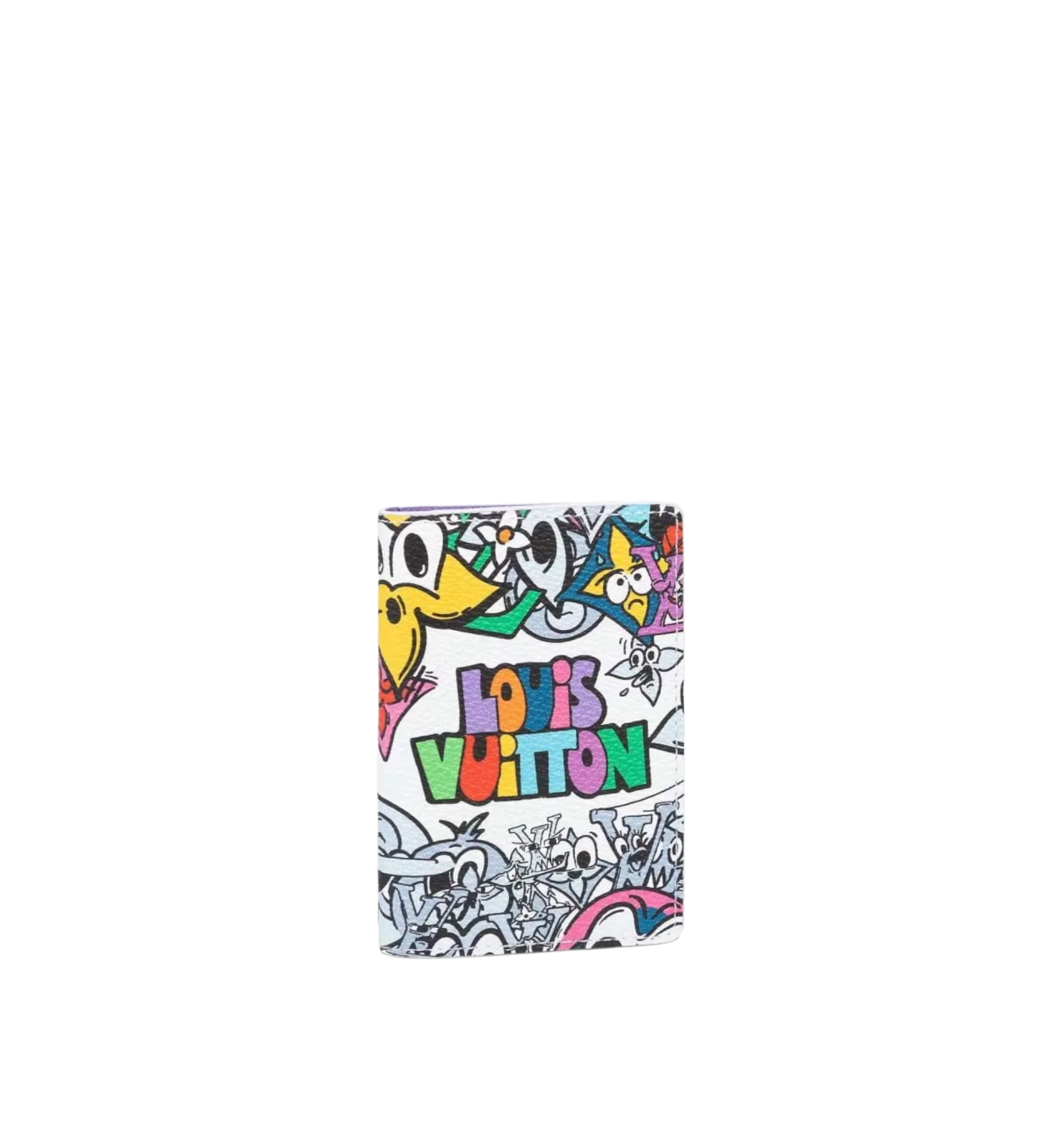Louis Vuitton Organizer De Poche NM Monogram Comics Multicolor