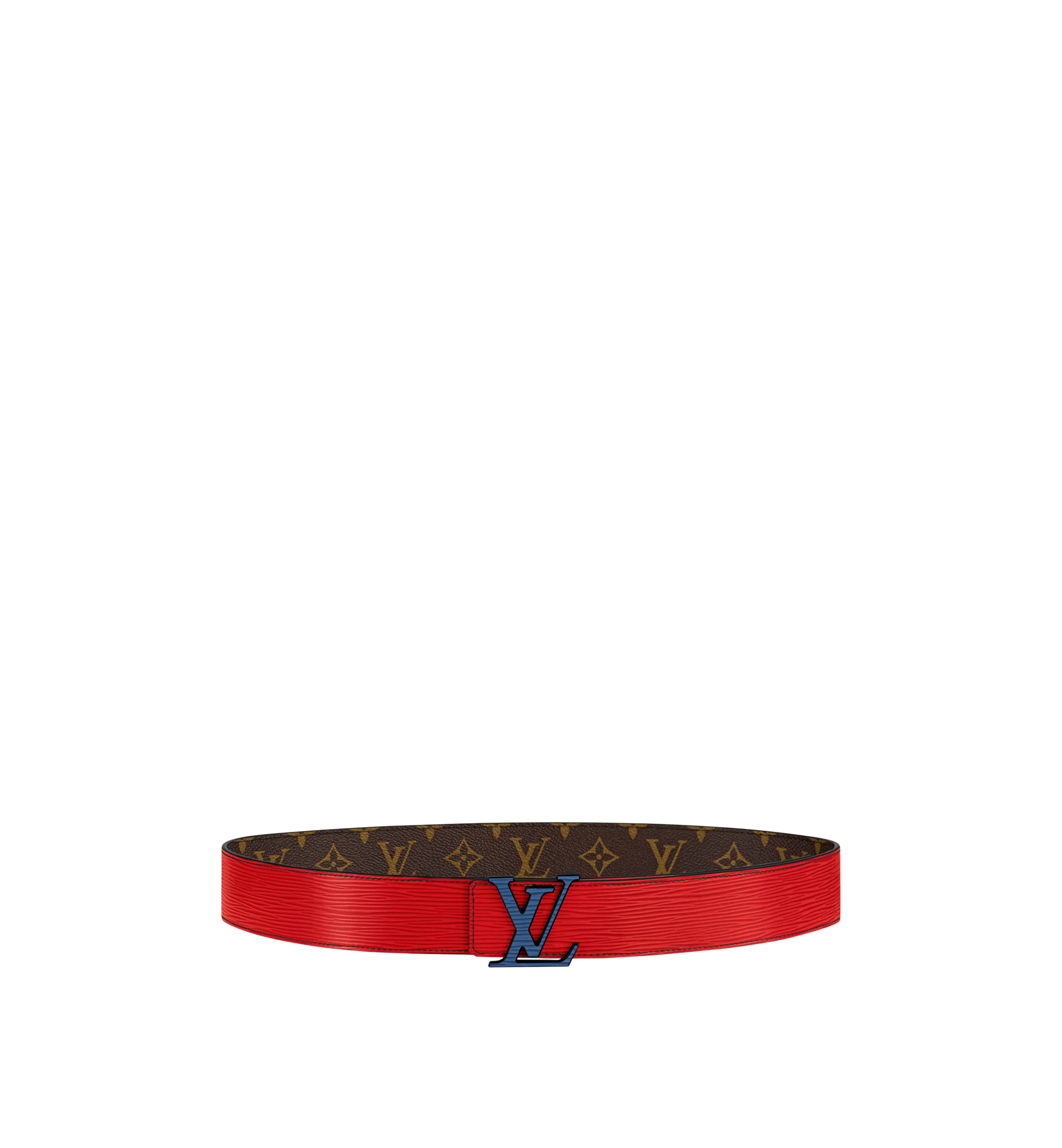 Louis Vuitton Belt Reversible Monogram EPI Red | Blue