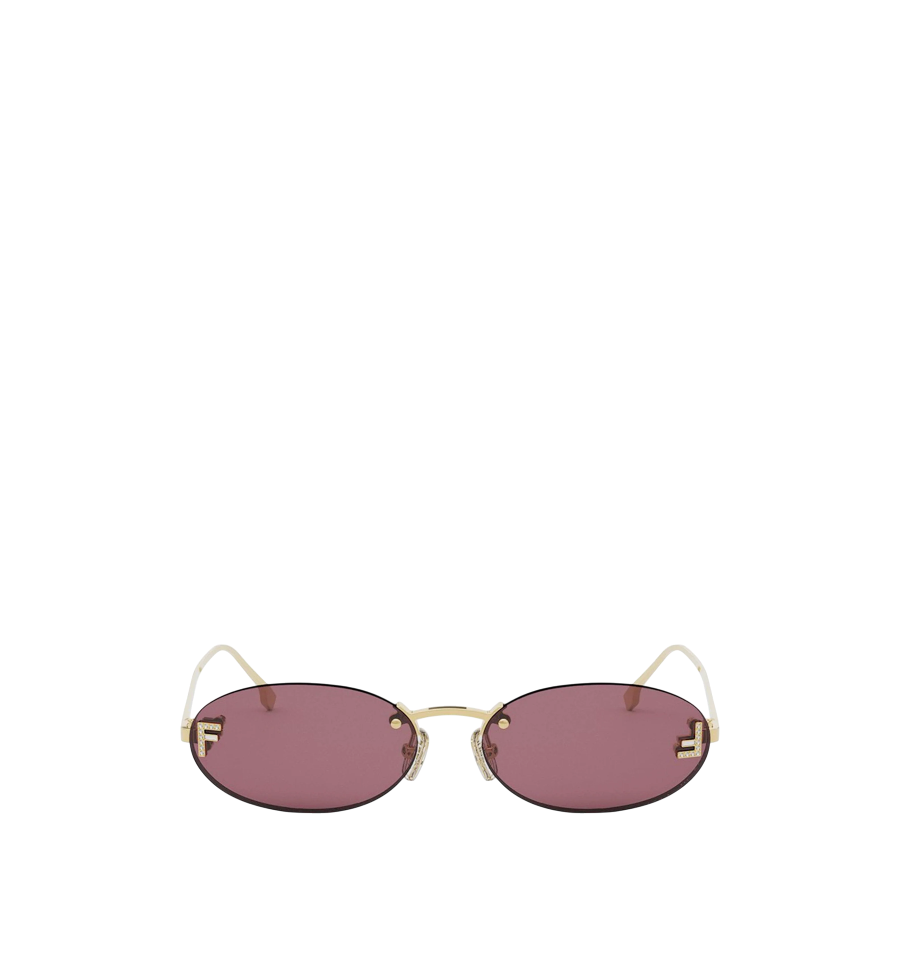 Fendi Oro Fendi First Crystal Sunglasses Ref. FE4075US 30Y