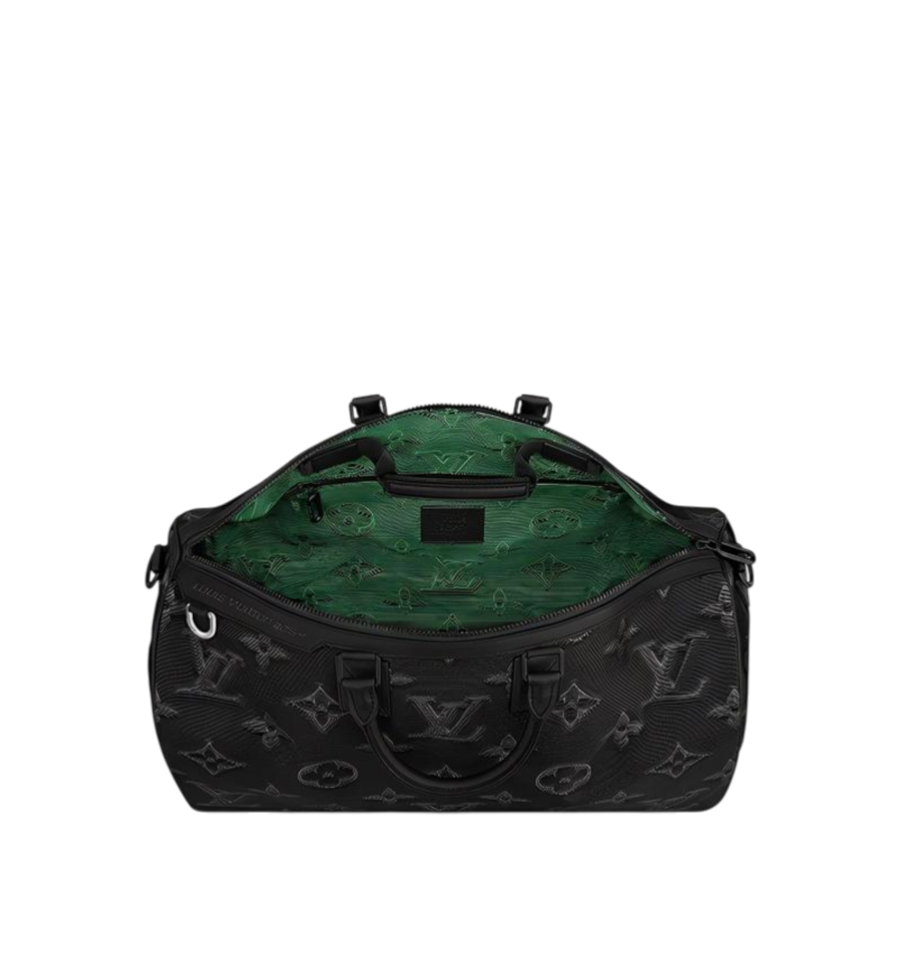 Louis Vuitton Monogram 3D Nylon 2054 Reversible Keepall Black Green