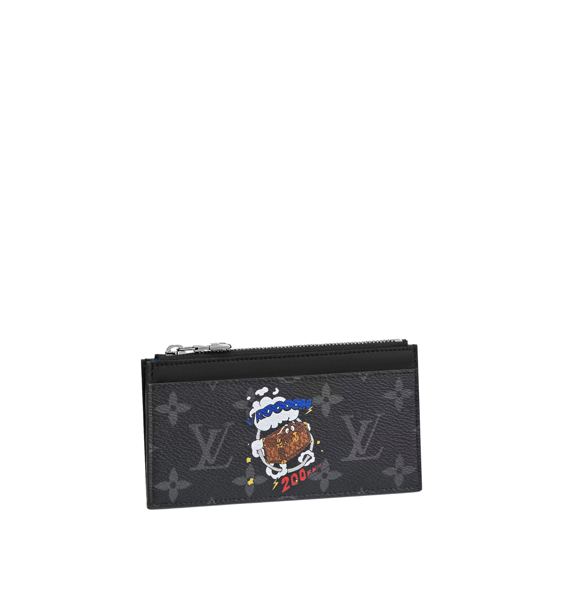 Louis Vuitton Coin Card Holder Cosmic Trunk Brother Monogram Eclipse