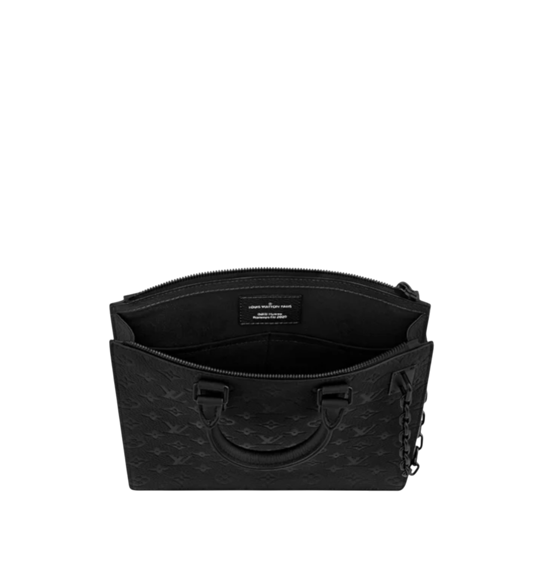 Louis Vuitton Sac Plat Messenger Black