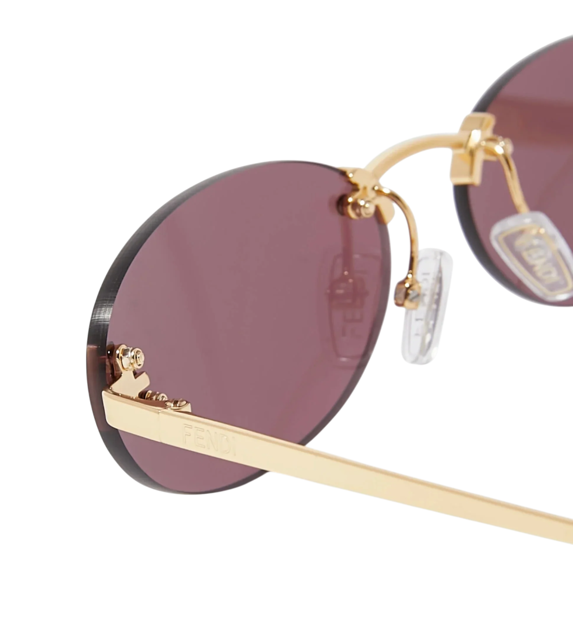 Fendi Oro Fendi First Crystal Sunglasses Ref. FE4075US 30Y