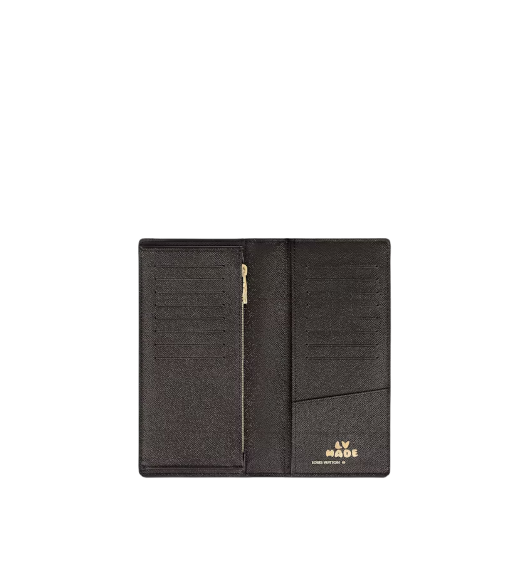 Louis Vuitton x Nigo Brazza Wallet Monogram Stripes Brown