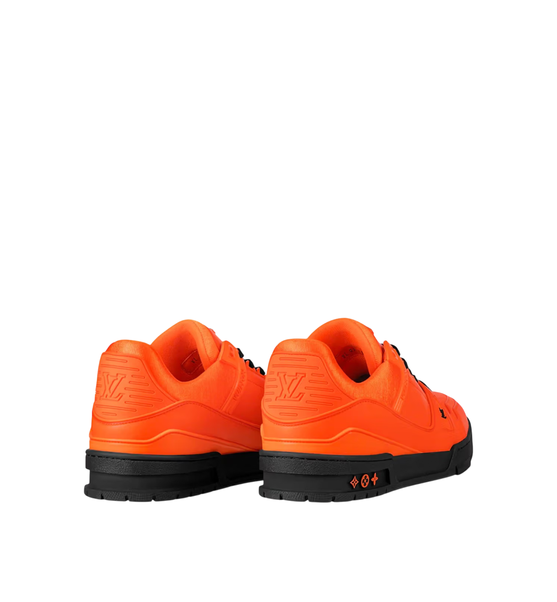 LOUIS VUITTON SNEAKER LEATHER ORANGE MEN