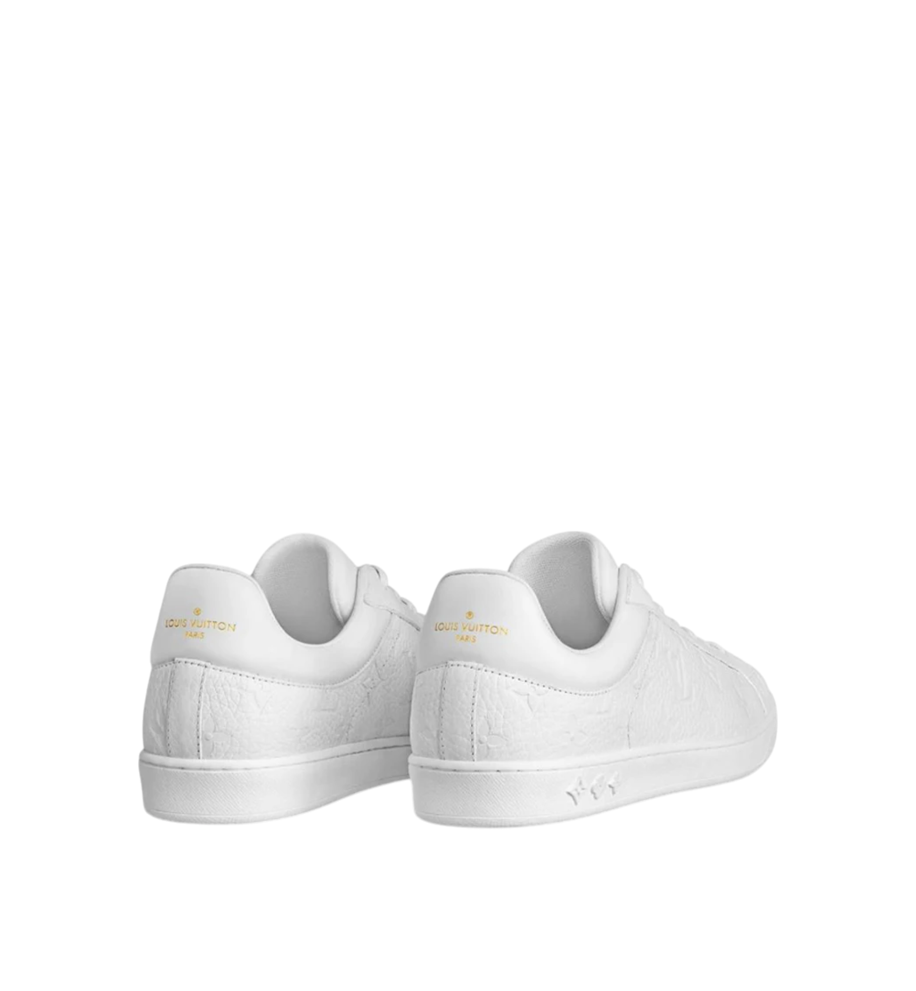 Louis Vuitton Luxembourg Sneaker Monogram White Leather Men