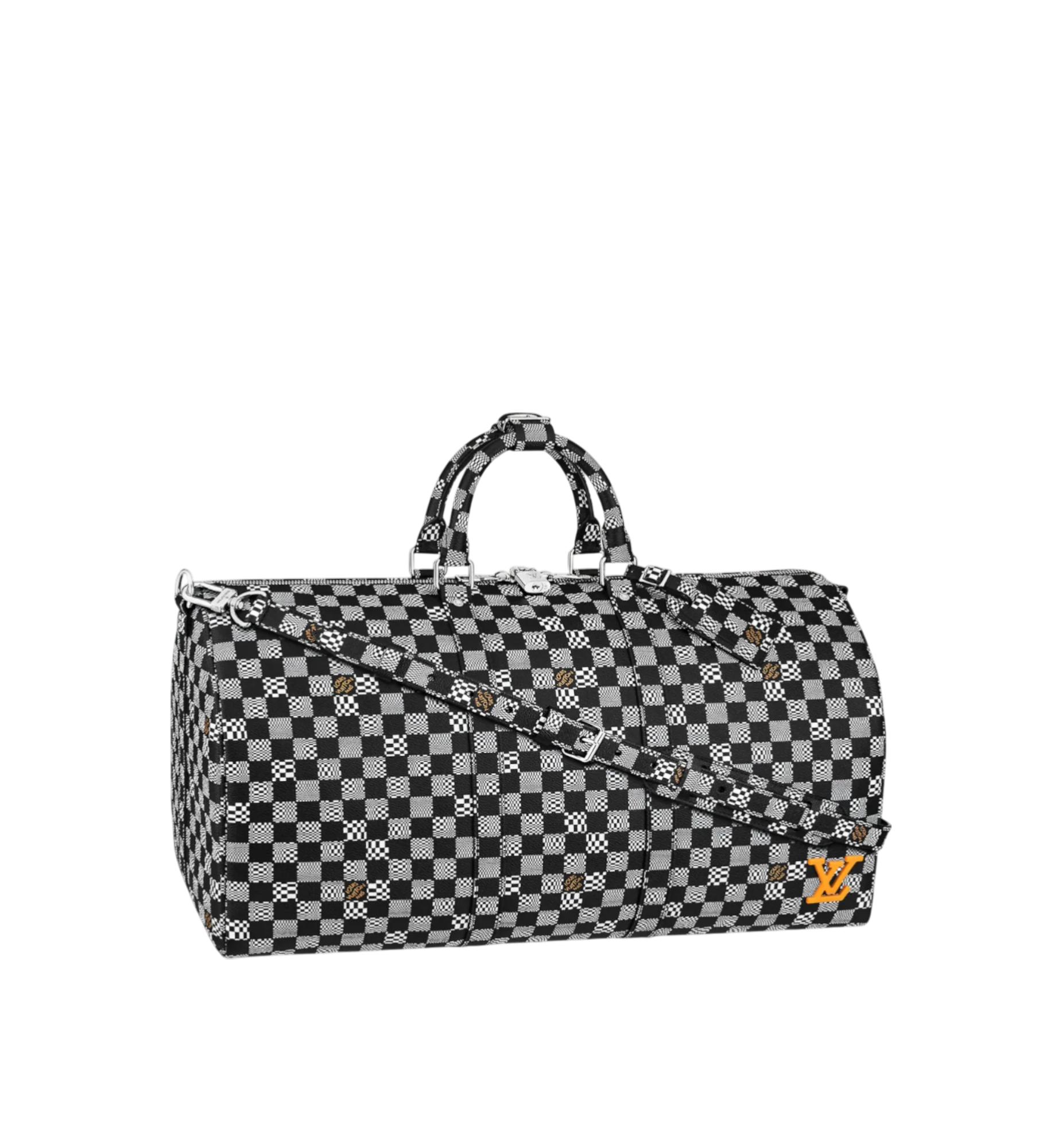 Louis Vuitton Keepall 50 Band. Damier Disorted