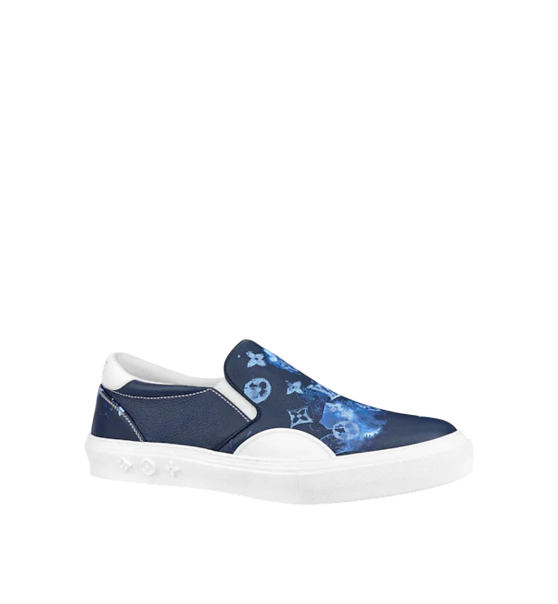 Louis Vuitton Low Sneaker Monogram Navy Blue Men
