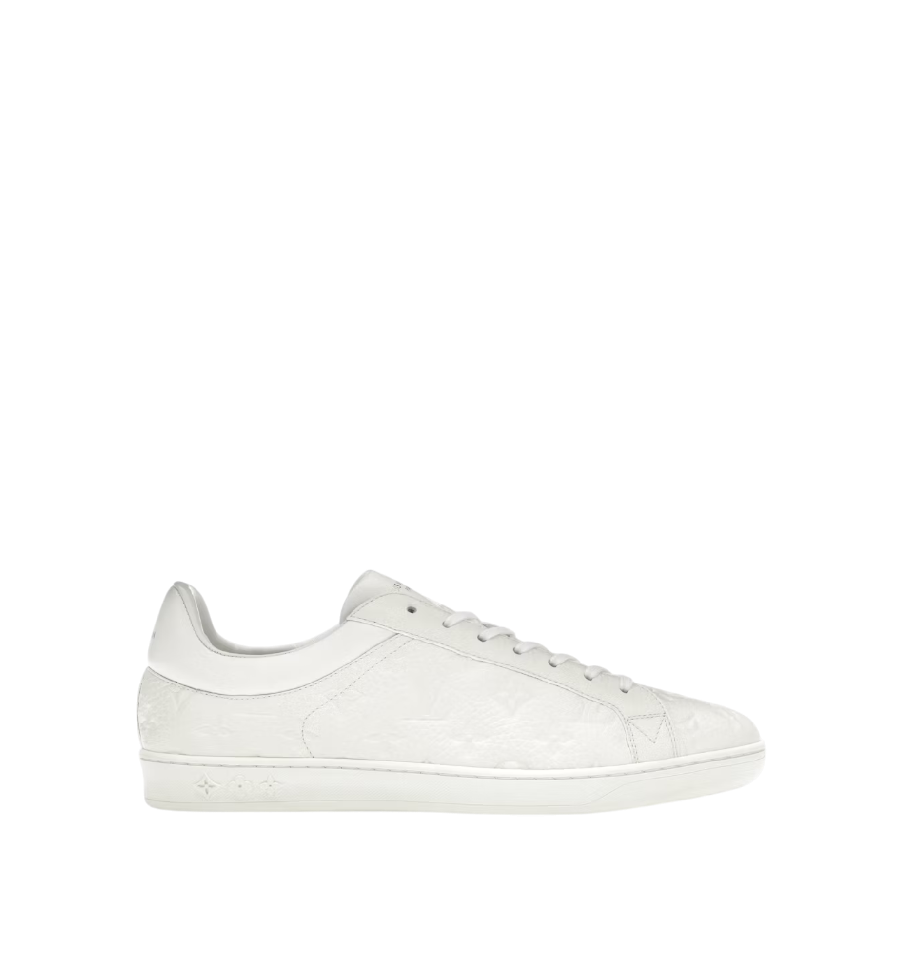 Louis Vuitton Luxembourg Sneaker Monogram White Leather Men