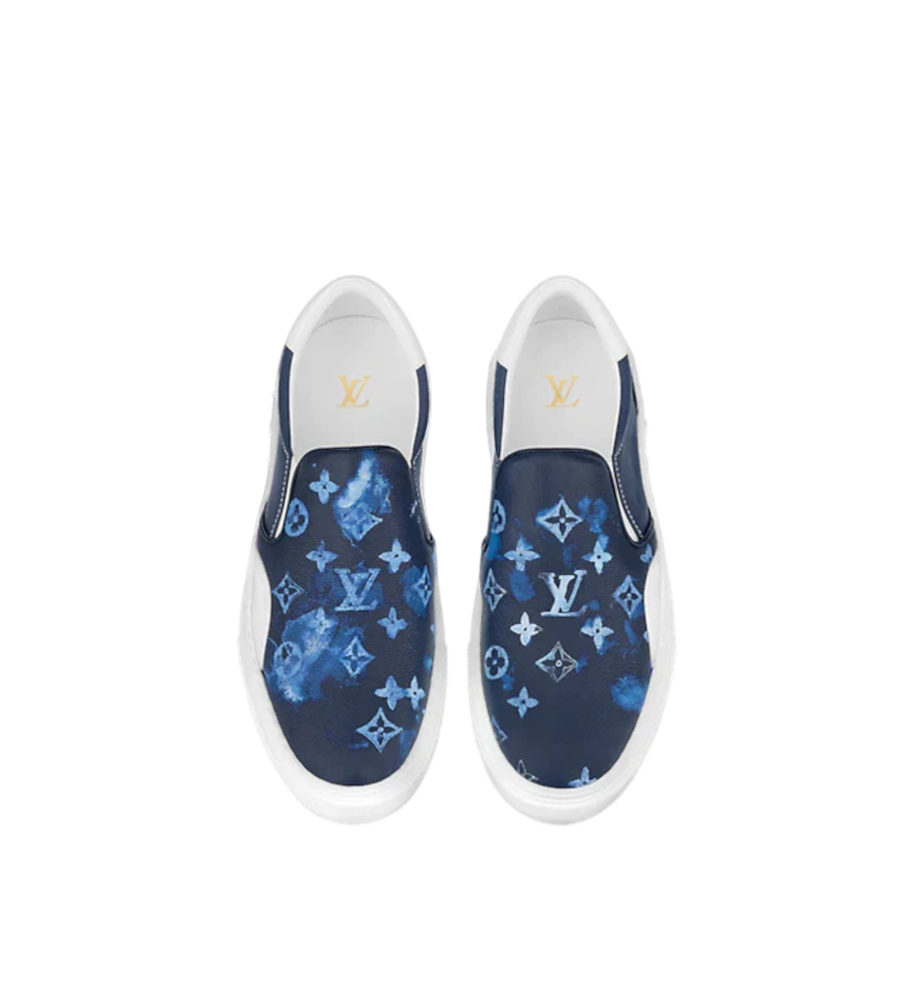Louis Vuitton Low Sneaker Monogram Navy Blue Men