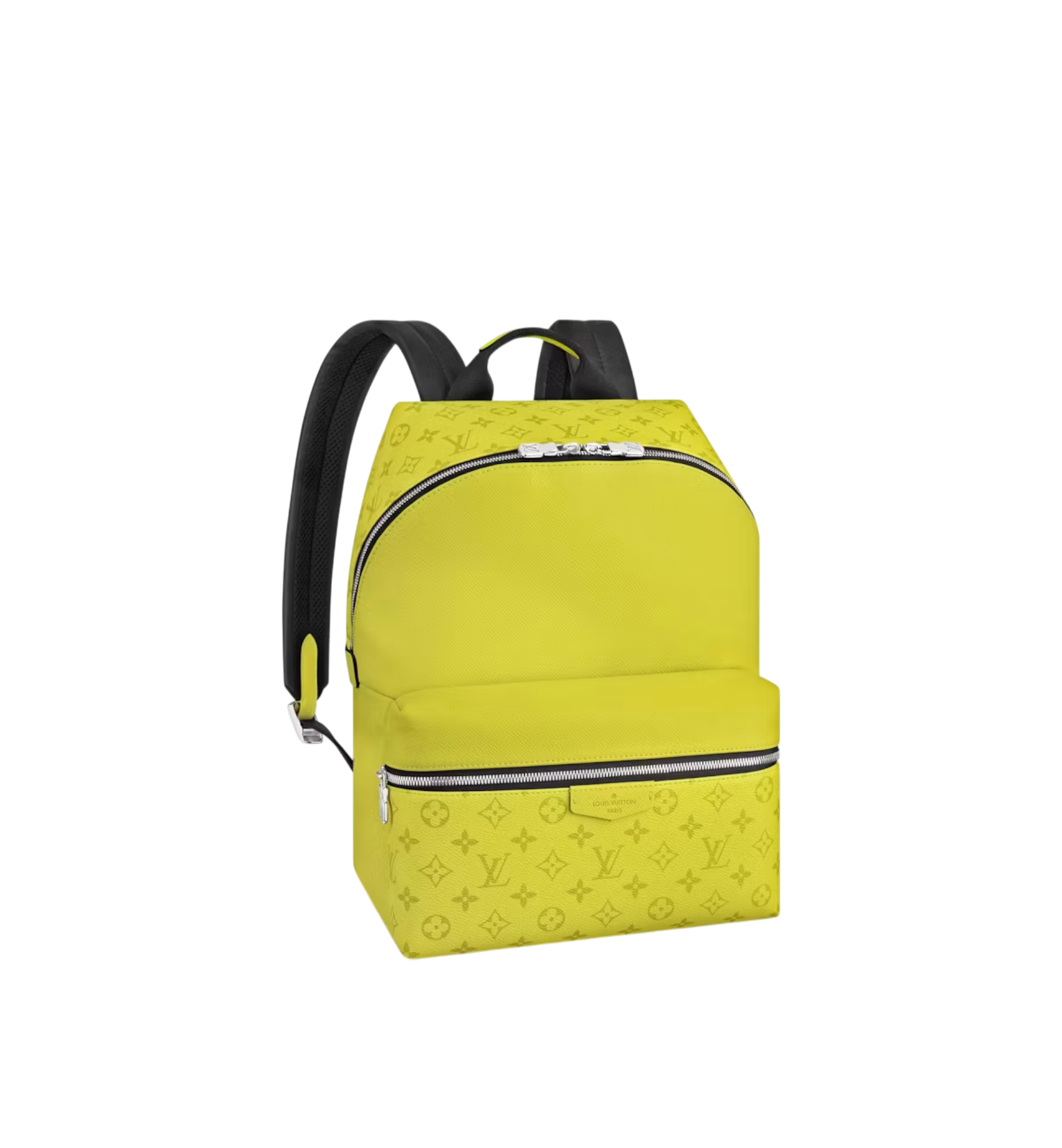 Louis Vuitton Taiga Monogram Discovery Backpack Yellow