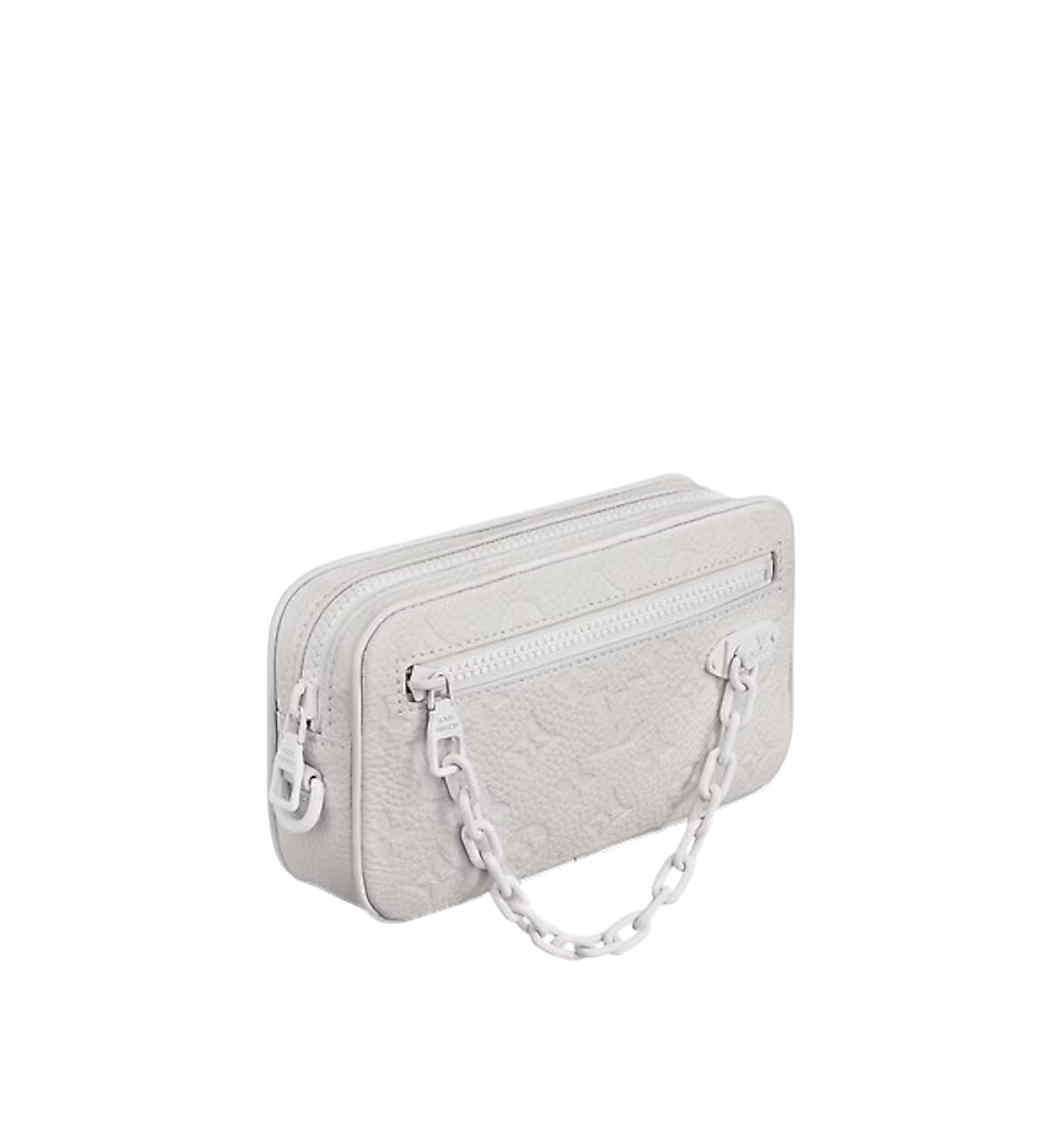Louis Vuitton Virgil Abloh Men Volga Small Pochette White