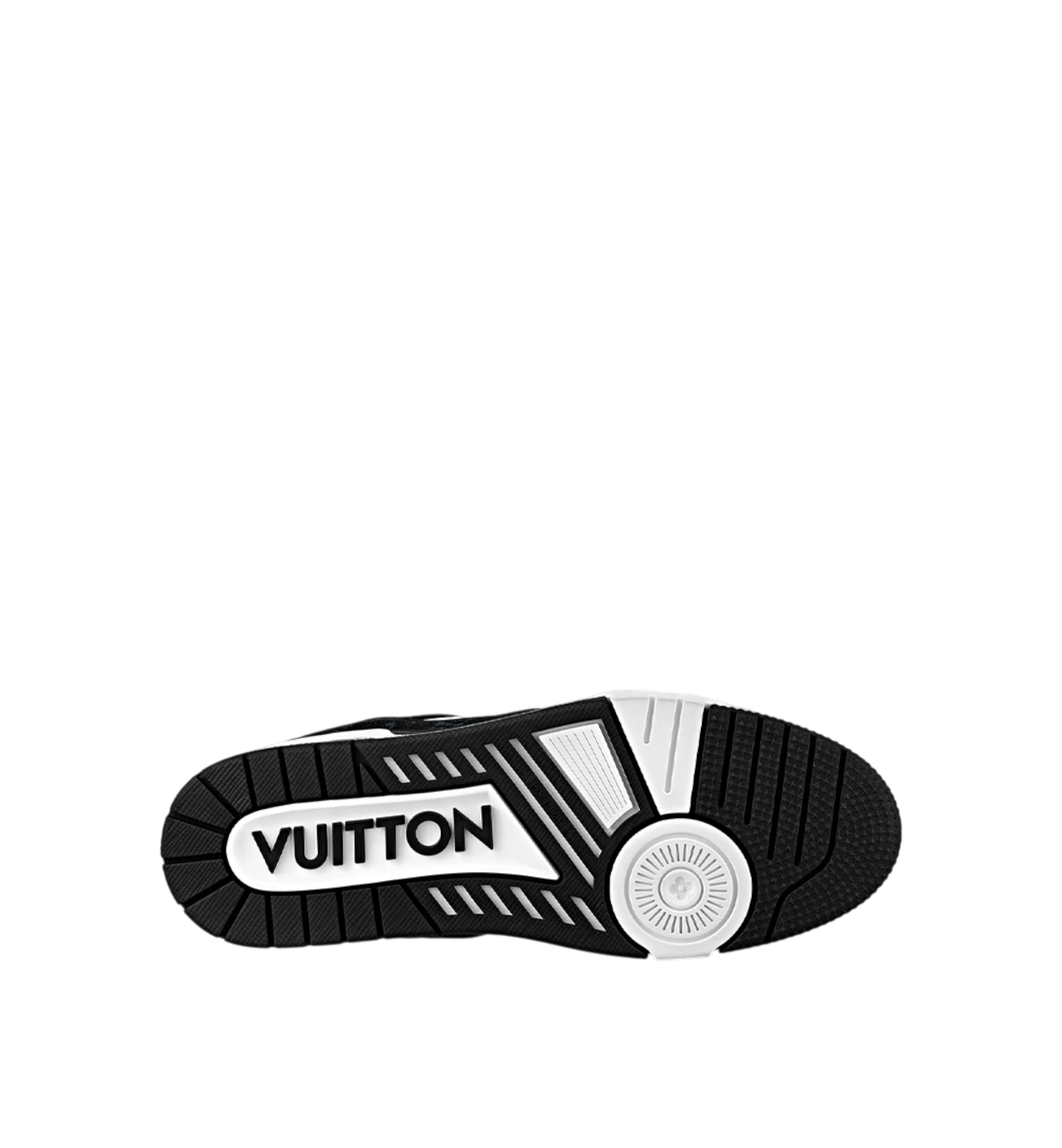 LOUIS VUITTON SNEAKER DENIM BLACK AND WHITE MEN